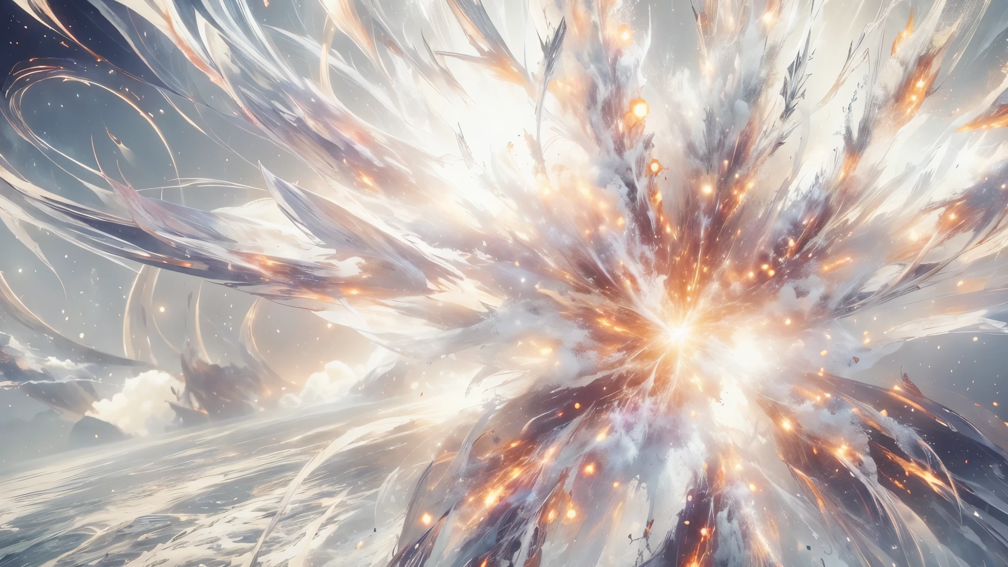 (masterpiece:1.2),8k,best quality,explosion of light, white,