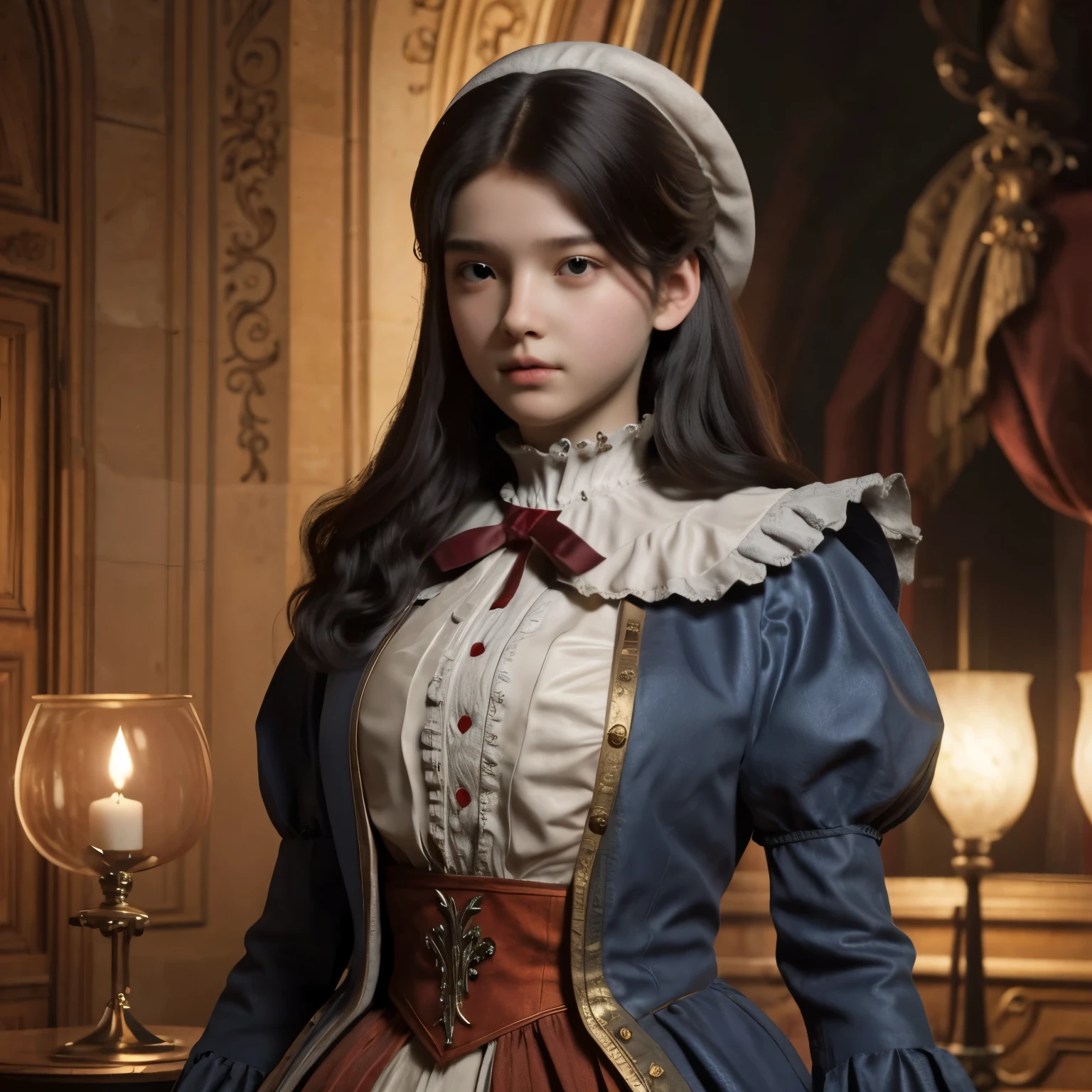17 year old girl from 2024 time travel to 18th century france