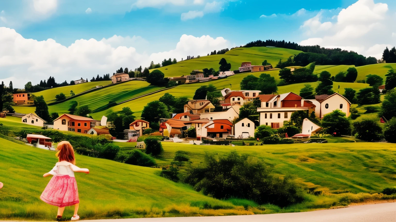 Once upon a time, in a cozy little village nestled among rolling hills, there lived a young girl named Lily.