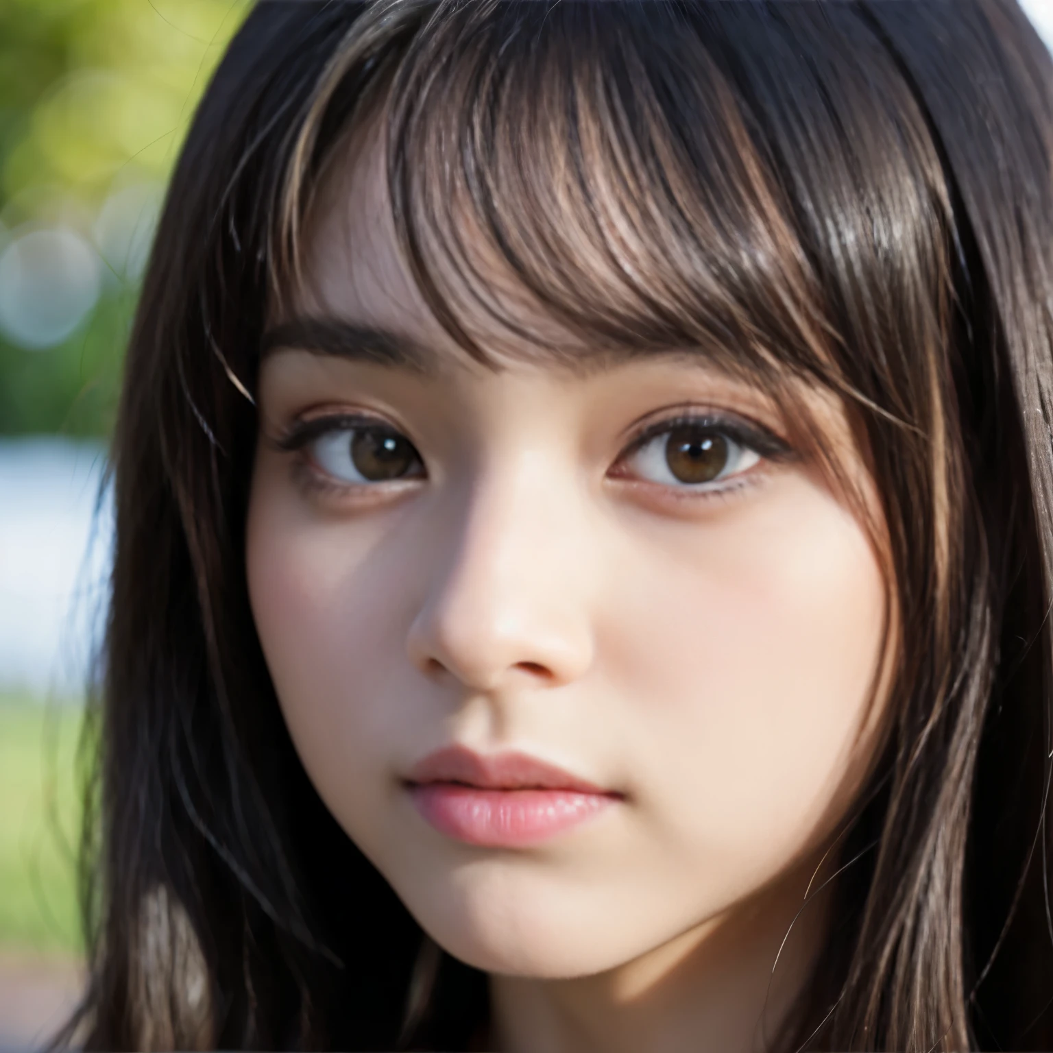 Best-quality, Masterpiece, Ultra-High-Resolution, (Photorealistic:1.4), Raw-Photo, 1girl, the most famous Japanese idol, ((extremely close-up of big-black-eyes)), (extremely cute face like the most popular Japanese idol, (extremely beautiful big-black-eyes)), extremely beautiful hair, extremely beautiful skins, extremely beautiful long-eyelashes, extremely beautiful lips, detailed big-black-eyes