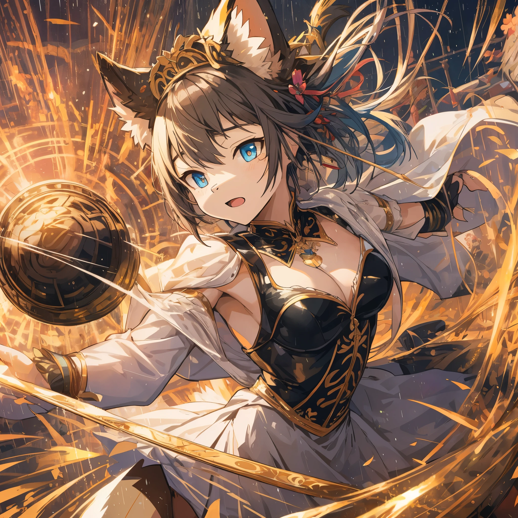 top quality, best quality, High-quality illustrations, masterpiece, super high resolution, detailed background, ballet, Singin' in the Rain, show, 6+boys, 6+girls, absurdres(highly detailed beautiful face and eyes)perfect anatomy, expression, good lighting, cinematic shadow(kemono, furry anthro)assorted poses(sound effects, motion blur),
