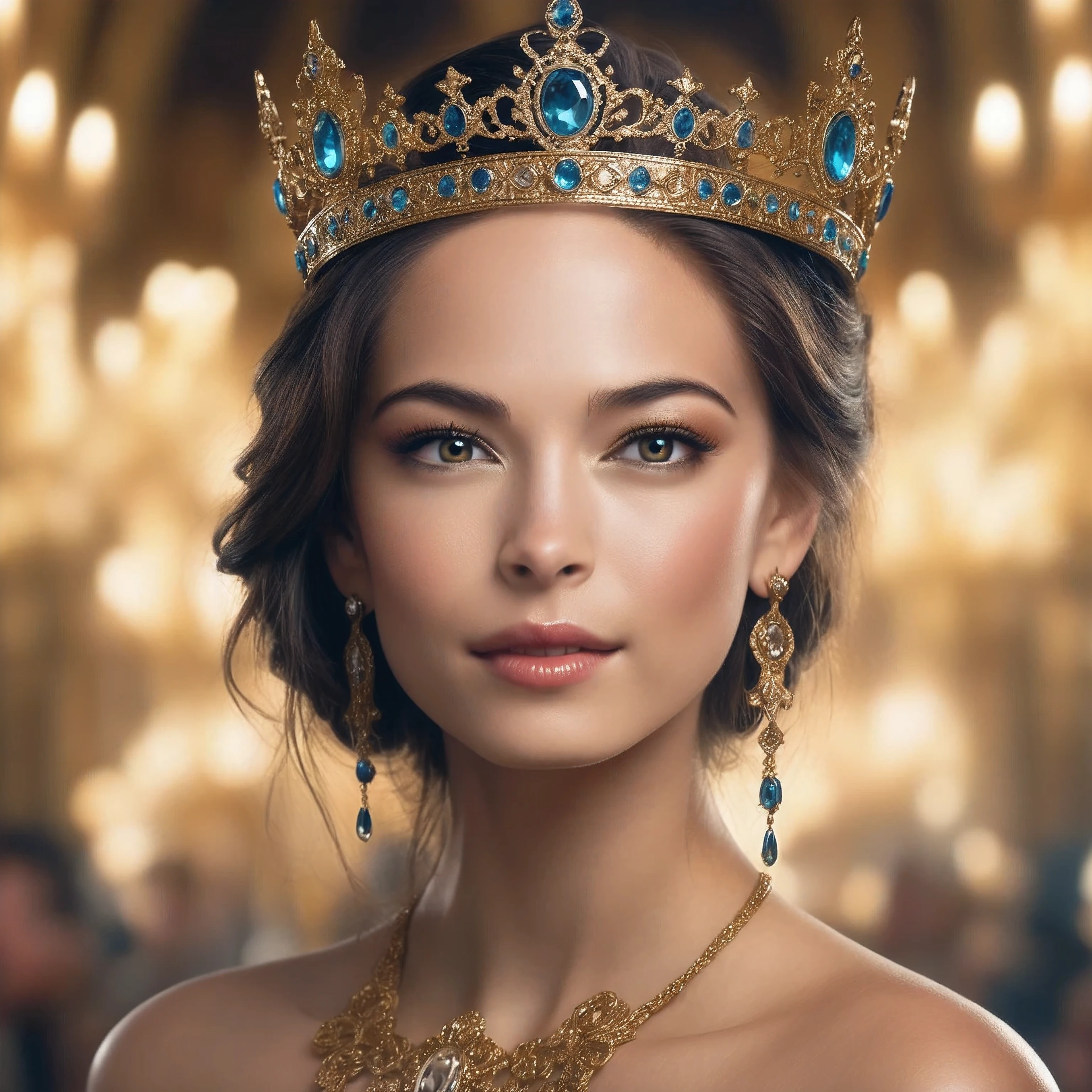 cinematic photo highly detailed portrait of ((ohwx woman)) as an elegant goddess, ornate crown, beautiful symmetrical face, digital painting, artstation, concept art, smooth, clear focus, illustration, greg rutkowski, artgerm, global lighting, detailed and fantasy   . 35mm photograph, film, bokeh, professional, 4k, highly detailed