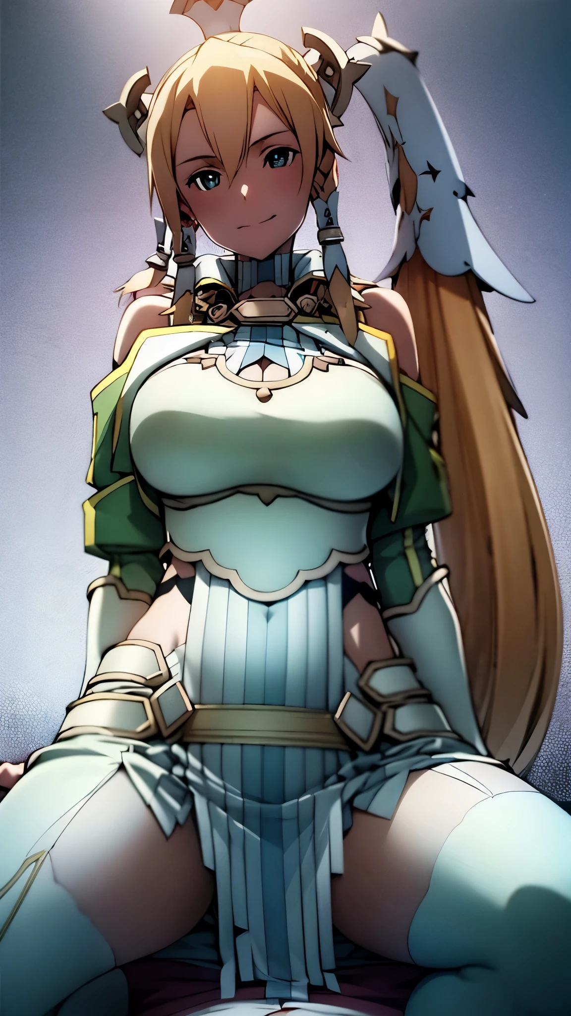 ((masterpiece)), ((best quality)), ((perfect eyes)), ((perfect skin)), ((super sexial)), ((background with bewitching bedroom)), female, like goddess, like spiteful mommy, bewitching beauty, curvy, POV from below, shot from below, big breasts, massage her breasts herself, femdom, queen, tall, smiling, spiteful, bullying, curvy, heavy, breasts massage, massage her belly herself, temptation, loving mommy, looking down on me, cowgirl position, sitting on my crotch, very long straight hair, taking off her dress, lingerie, taking off her bra, man is so skinny, man is borny, female is bigger than man