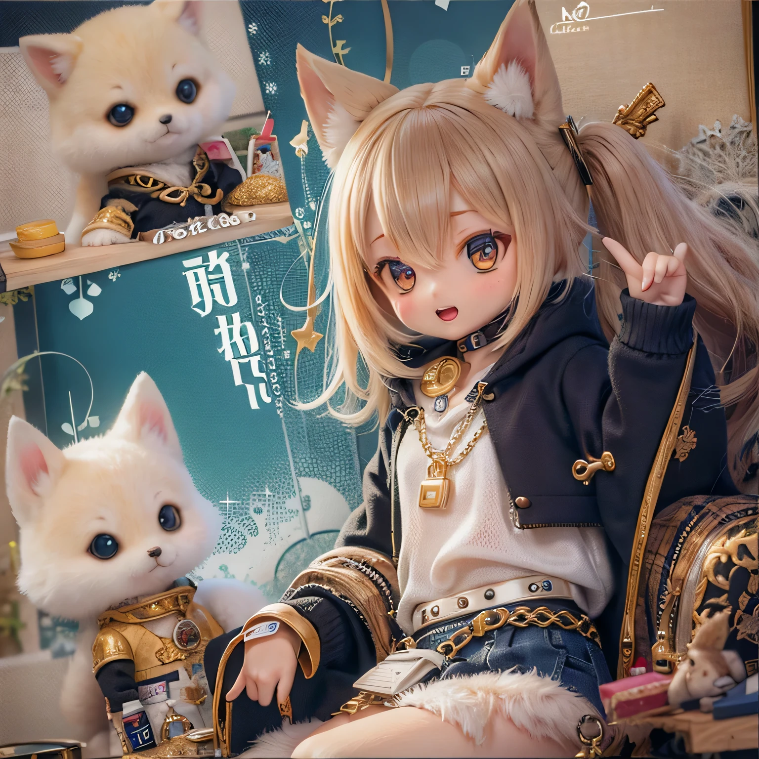 shiba inu girls chibi run