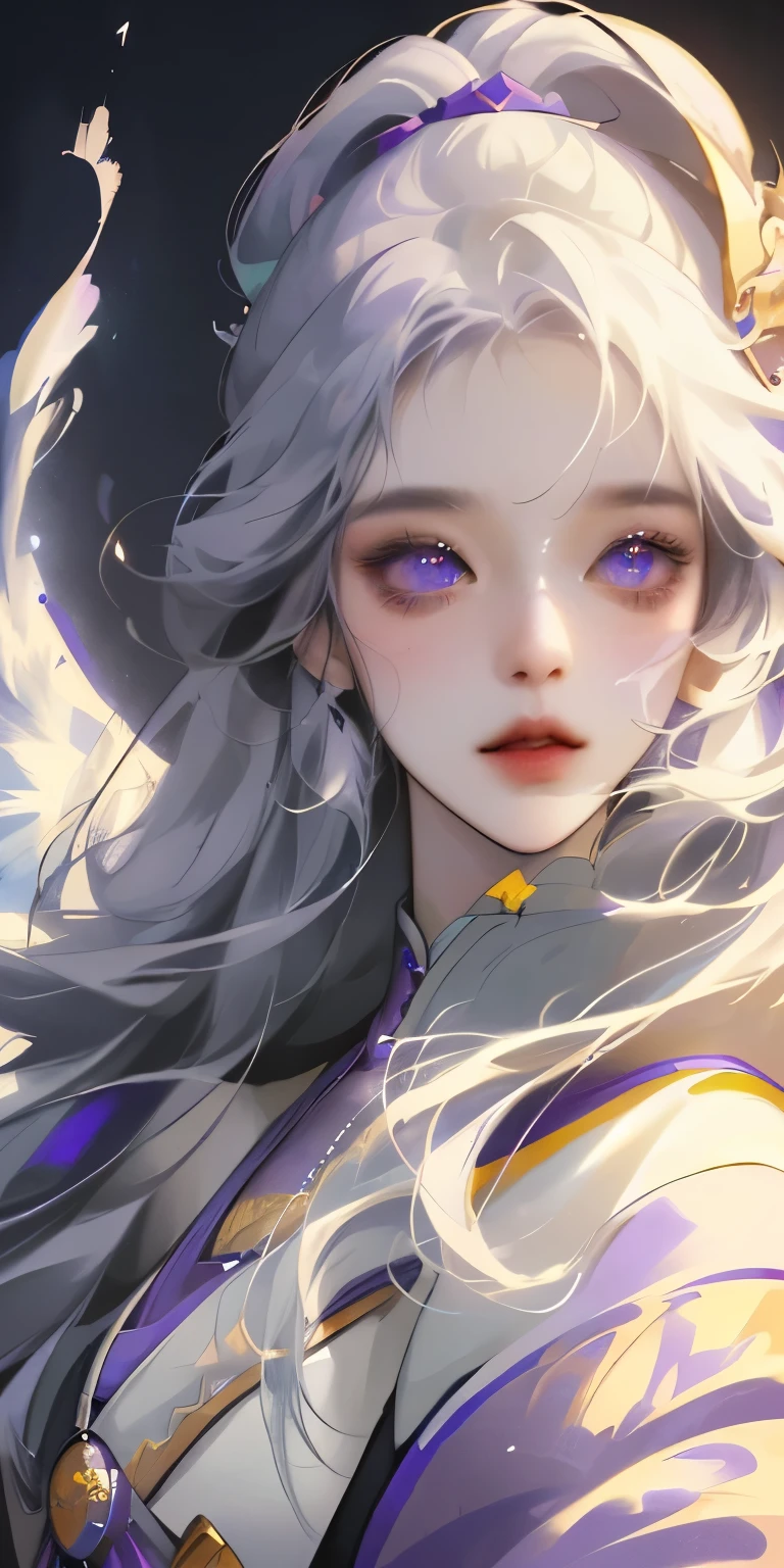 （Daisaku），（need），（super detailed），1girll（black hair）（white wings）（purple dress）animemanga girl，Super detailed eyes，（（（make up）），（best lighting，Extremely refined and beautiful）Guviz，Beautiful fantasy anime，Guviz style artwork，Detailed digital animation art，gothic shoujo anime girl，8K high-quality detailed art，guweiz masterpiece，beautiful anime girl（beautiful detailed face），（美丽詳細な目）
