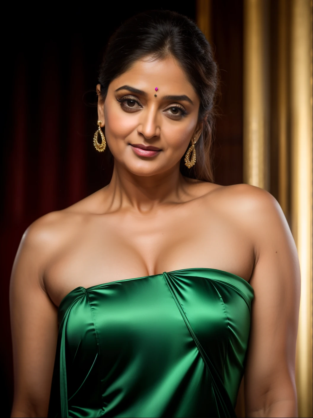 50yo mature MILF Anushka Shetty,((best quality)), ((masterpiece)), ((realistic)), Medusa, full body, the hair  composed of countless small snakes, green eyes, female face,metal carved top, royal aura, trend on artstation , sharp focus, studio photo, intricate detail, very detailed, detailed eye, illustration, very detailed, sharp focus, digital render, professional, 4k, detailed hairy armpits, 