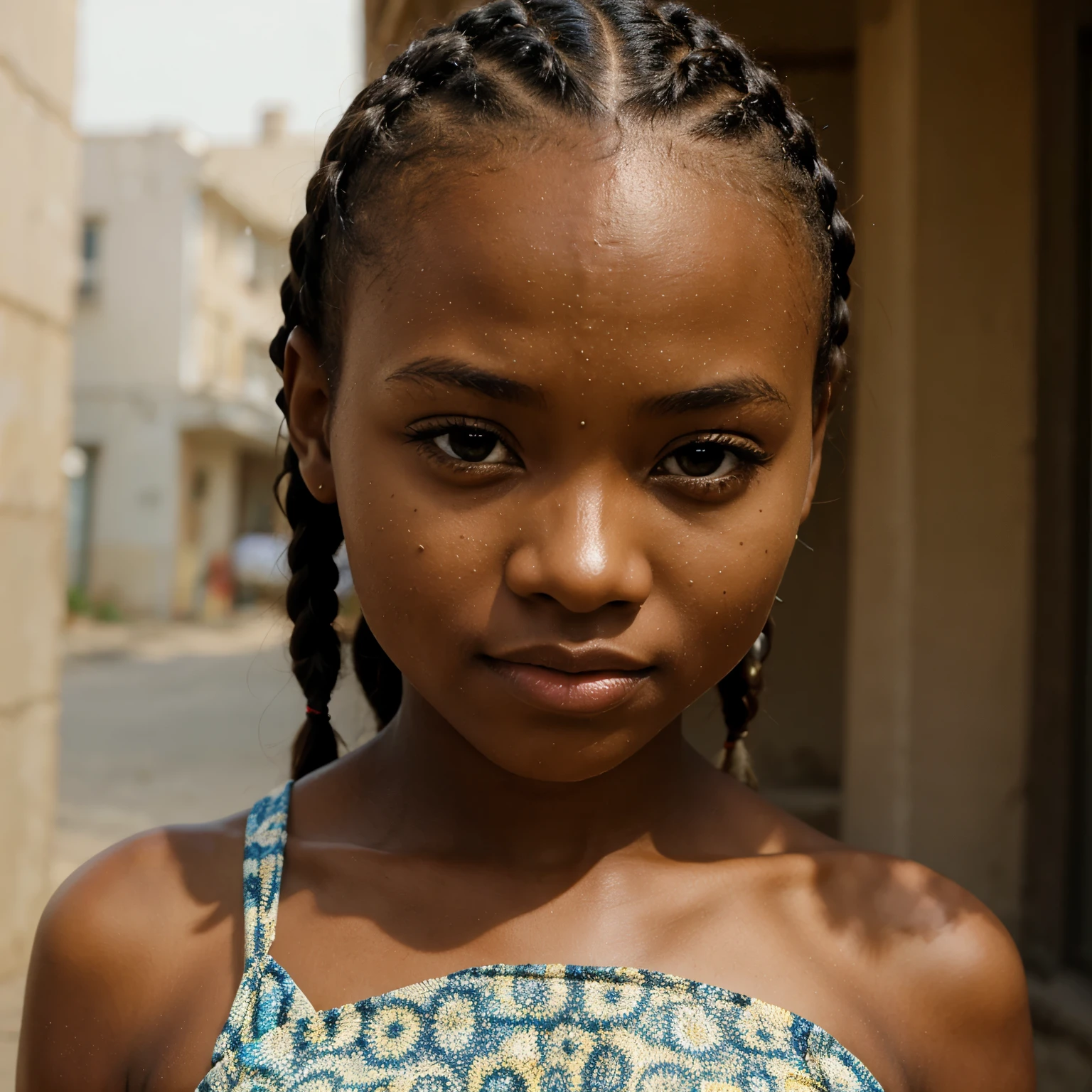 Jeune fille africaine