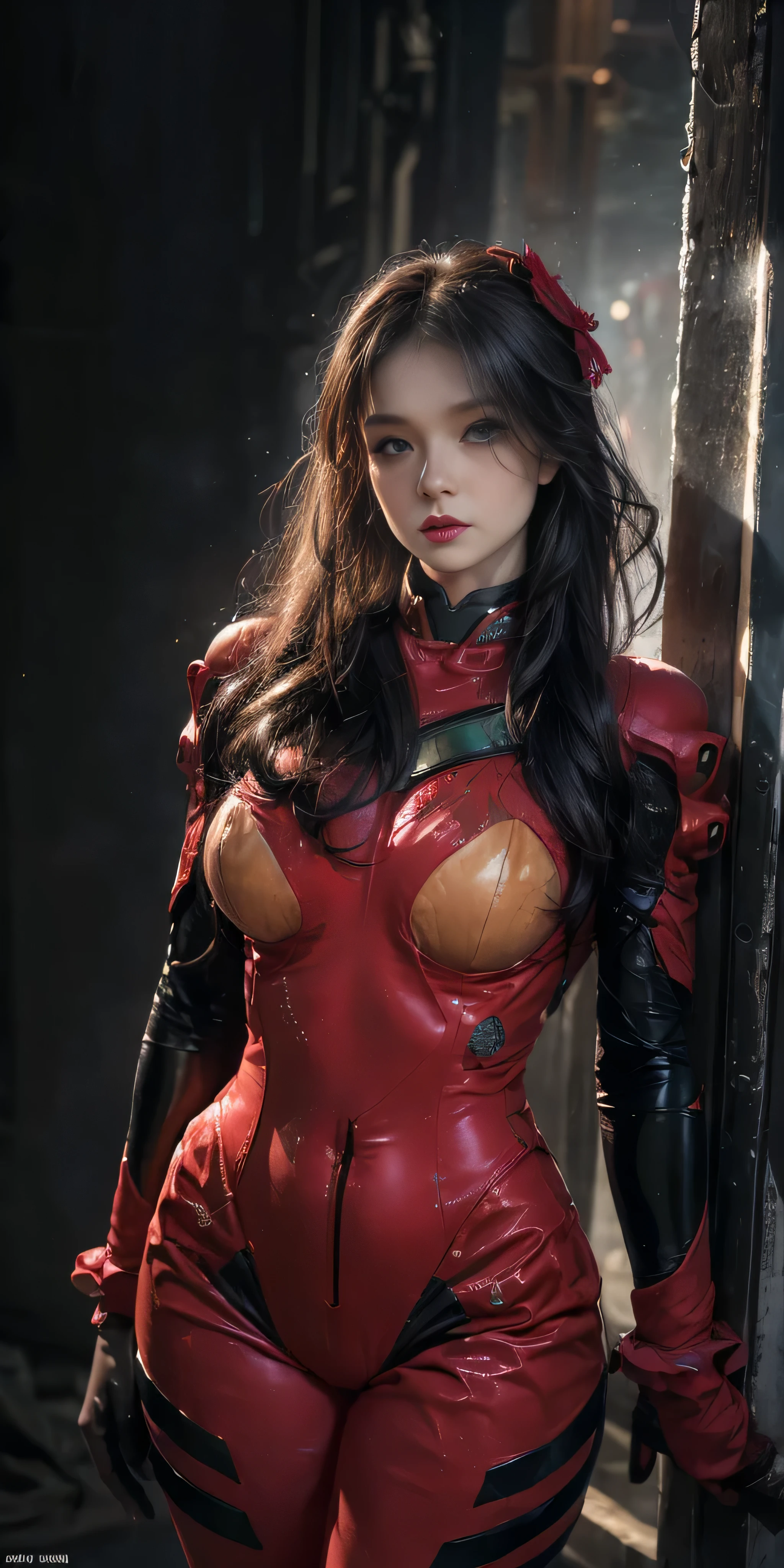 (female:1.2), 8k, ultra hd, ultra detailed texture, hyper realistic, masterpiece, detailed texture, detailed face, detailed skin, detailed lighting, (photorealistic:1.5), best quality, beautiful lighting, cinematic lighting, professional lighting, ultra highres, realistic, detailed hair, real hair, high quality, (realskin:1.5), extremely detailed, finely detail, ultra-detailed, 1girl, solo, goddes, (beautiful eyes:1.5), red lips, parted lips, nose, white skin, pretty, beautiful, details brown hair, looking at viewer