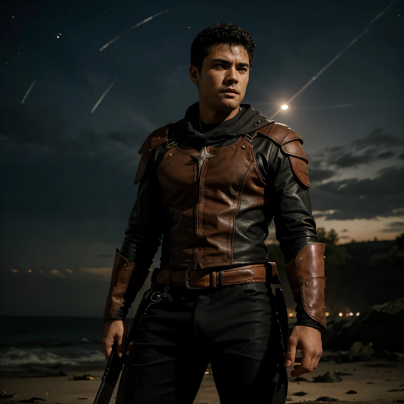 Guts en la noche estrellada