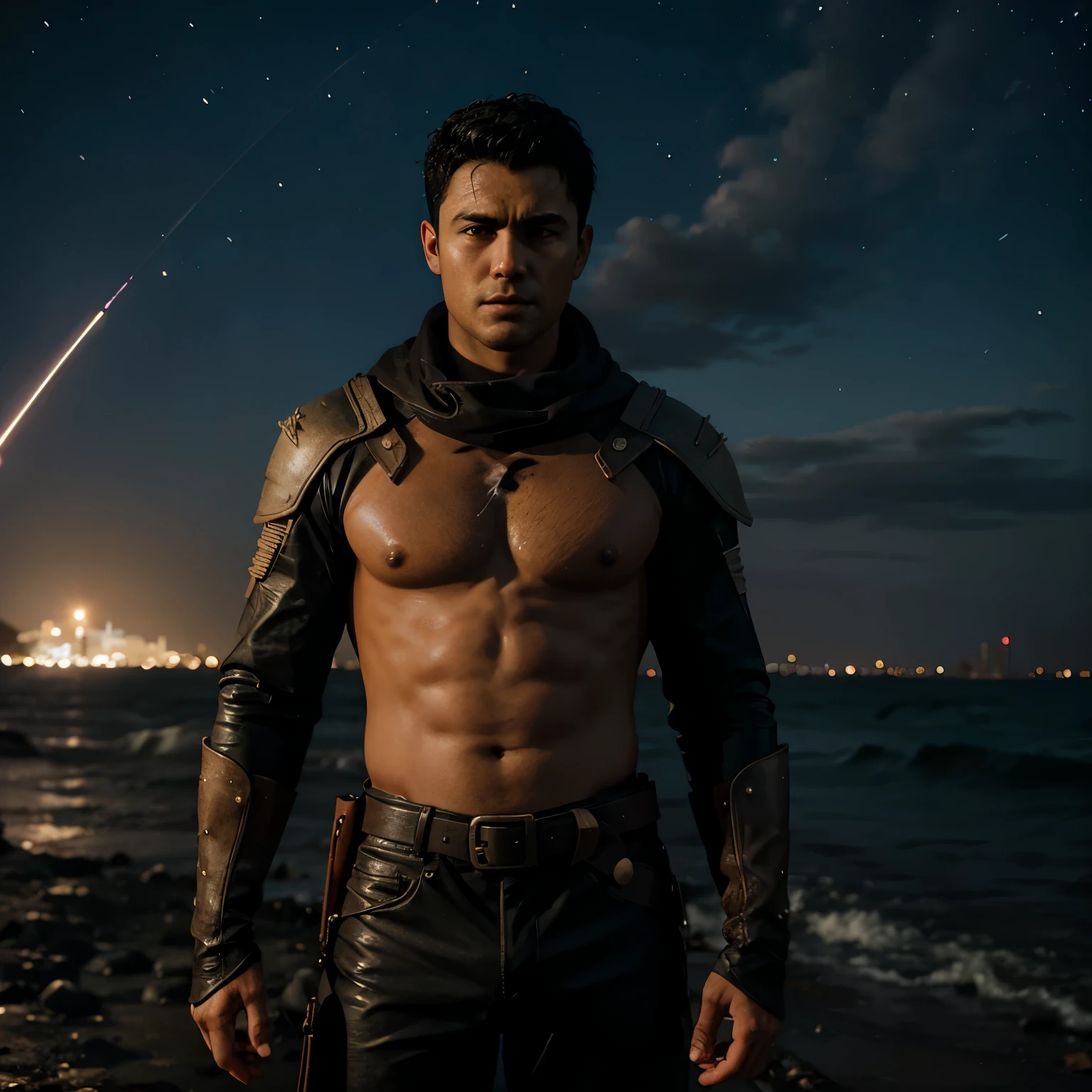 Guts en la noche estrellada