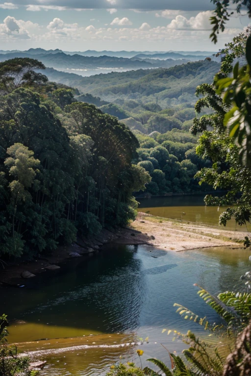 RAW photo of a landscape, from Goiás, Brazil, small details, photorealistic, ultra-realistic photo, 8k uhd, dslr, soft lighting, high quality, film grain, Fujifilm XT3, (masterpiece)