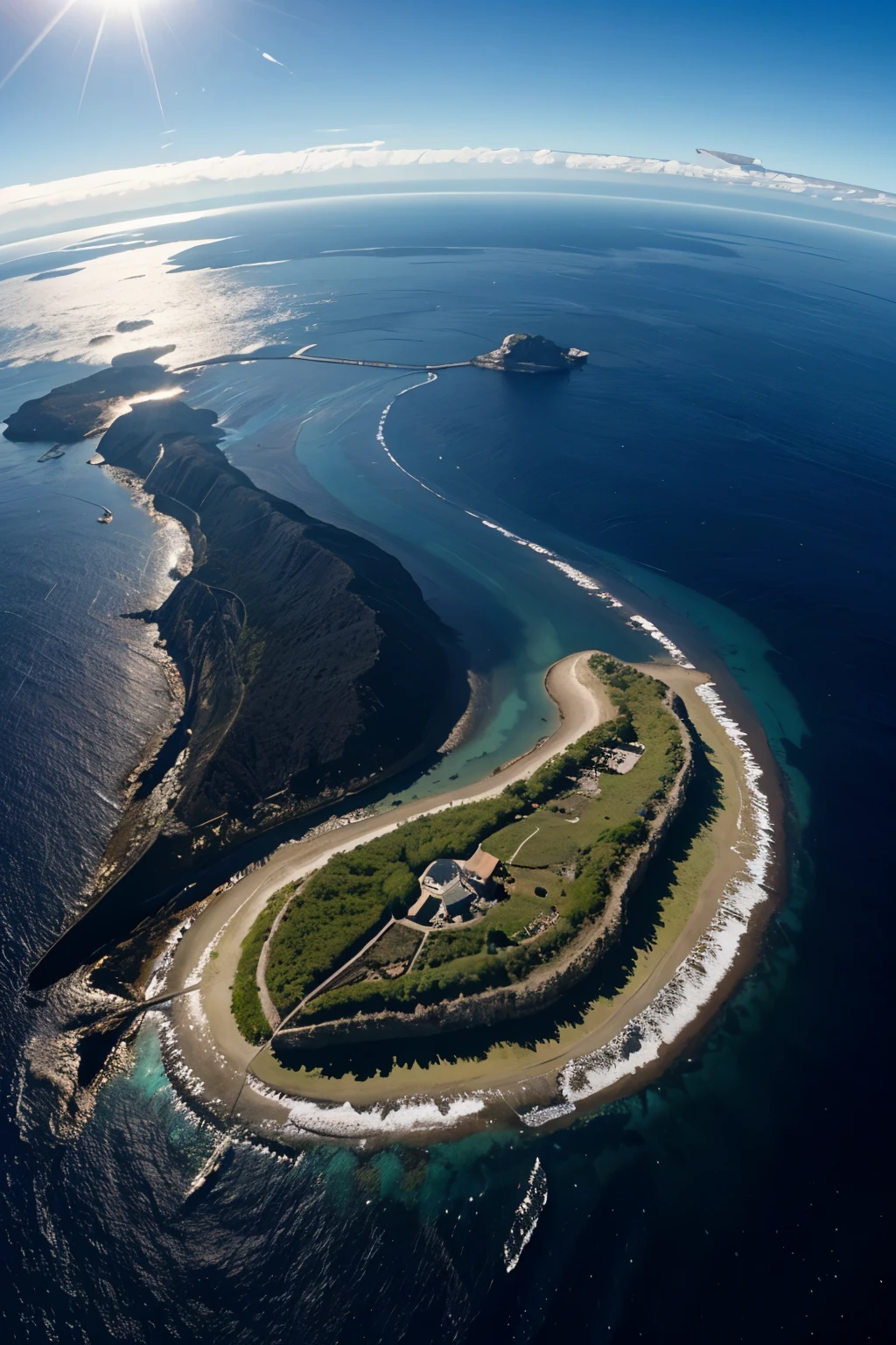 planeta cercano al sol con una isla larga tiene dos hemisferios uno con hielo y el otro muy ardiente