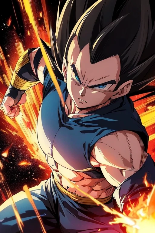 goku de fogo