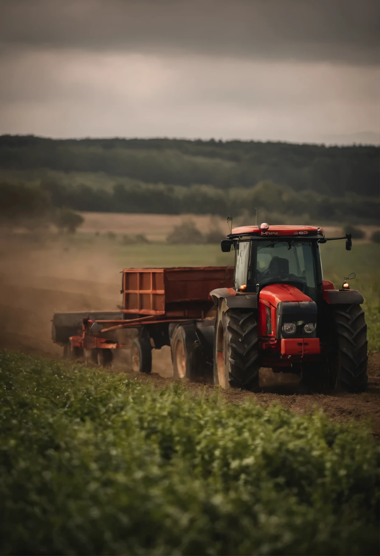 Un mélange de tracteur agricole et d’un avion de ligne