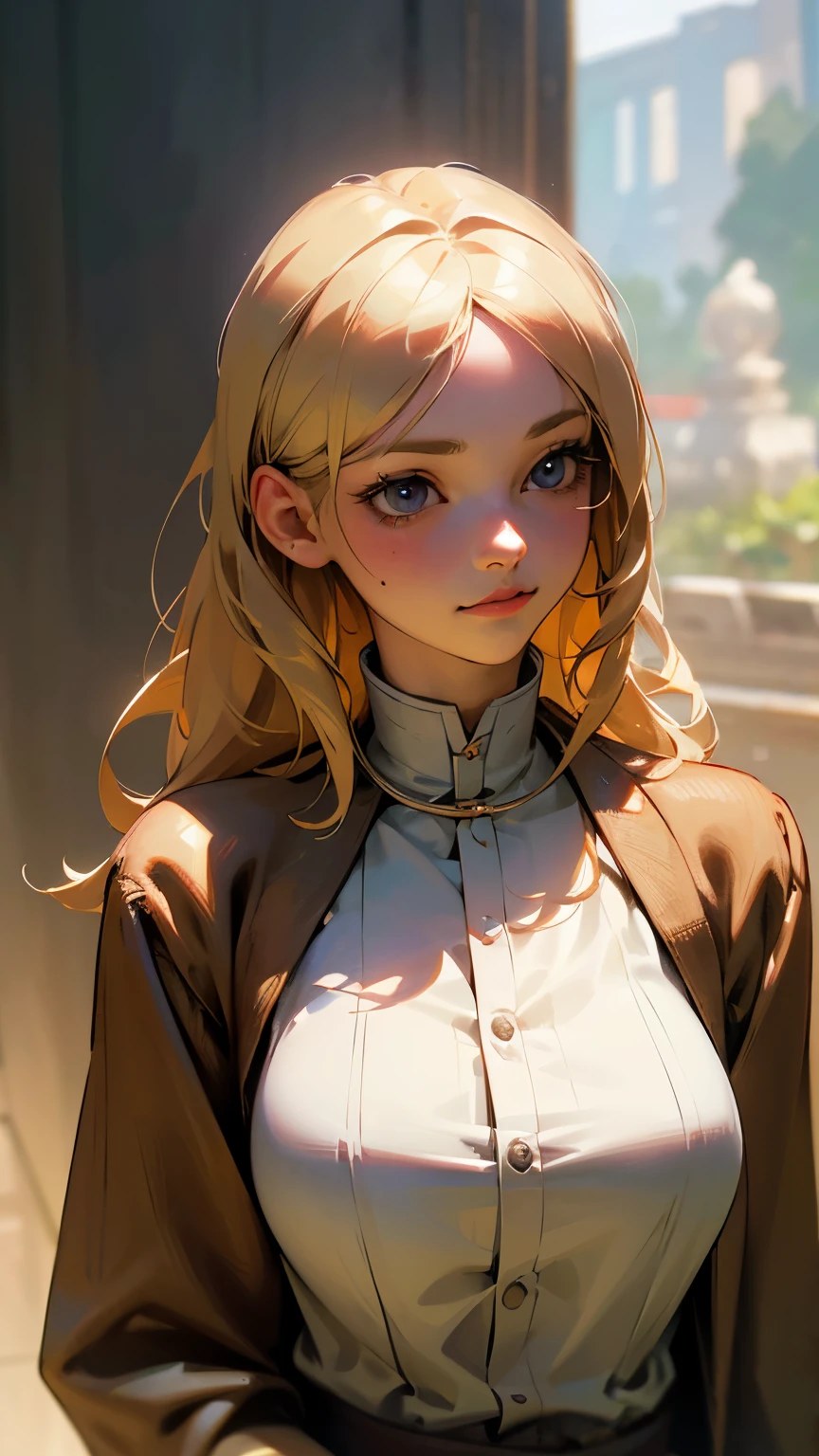 v
(RAW photo, highest quality),(realistic, photorealistic:1. 3), masterpiece, very delicate and beautiful, highly detailed, CG, unity, 2K wallpaper, Amazing, finely detailed, light smile, highly detailed CG unity 8K wallpaper, huge file size, super detailed, high resolution, Description: absurd, soft light, two side up, short bang, blonde hair, fine fingers, highly detailed eyes and face, beautiful detailed nose, beautiful detailed eyes, long eyelashes, light on face, gaze, closed mouth, 1girl, cute, young, mature face, full body, realistic face, realistic body, beautiful detailed, Costume : Jacket