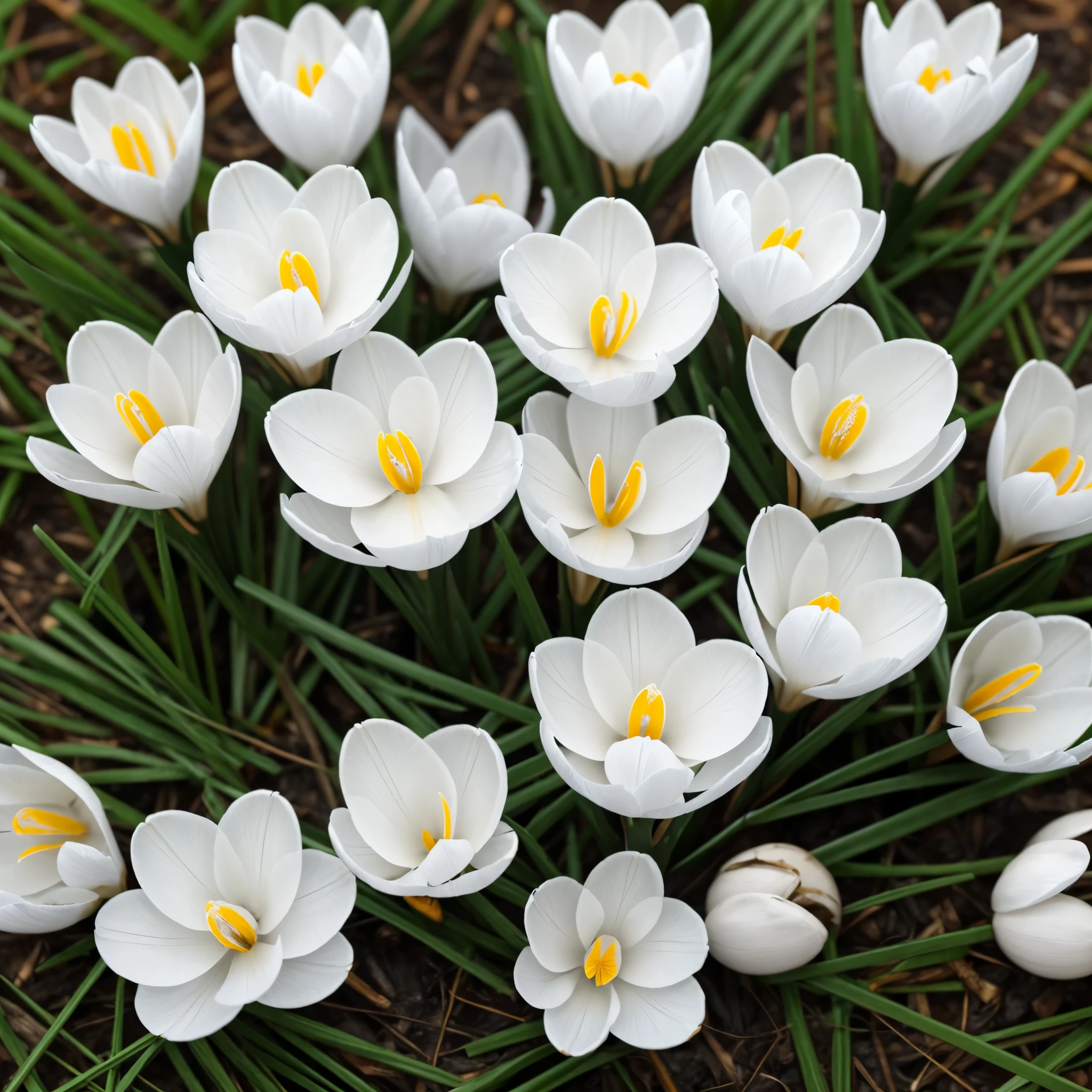 White crocus