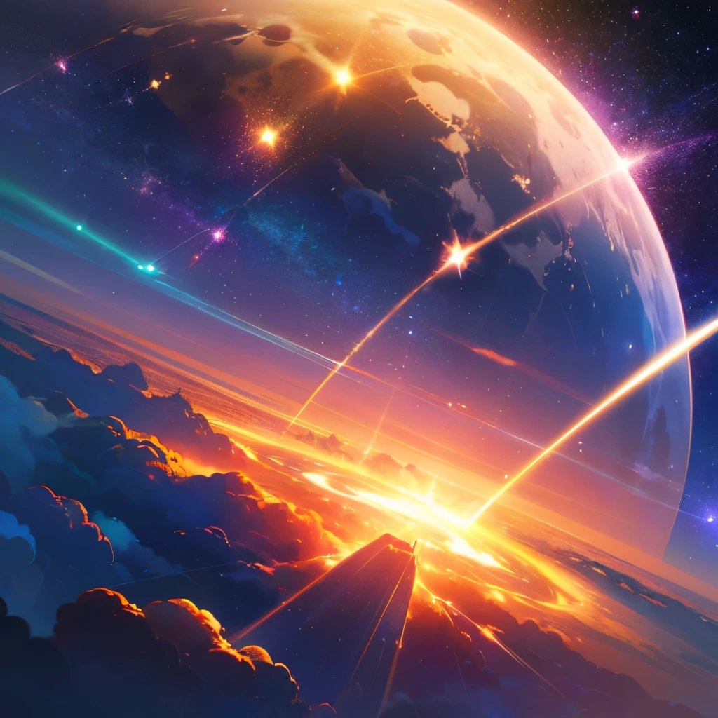 (best quality,4k,8k,highres,masterpiece:1.2),ultra-detailed,(realistic,photorealistic,photo-realistic:1.37),outer space,gigantic,magnificent galaxy,intense nebula,colorful celestial bodies,vividly colored stars and planets,beautiful moons,dancing lights,swirling colors,fascinating color explosion,spectacular cosmic scene,endless depth,brilliant hues,stellar beauty,cosmic wonders,mesmerizing colors,celestial extravaganza,luminous brilliance,awe-inspiring sight,limitless expanse,otherworldly brilliance,sparkling lights,glowing celestial entities,enchanting glow,splendid luminosity,surreal cosmic landscape,enormous brightness,mesmerizing vibrancy,seamless blend of colors,lively celestial spectacle,vibrant cosmic display,ethereal color palette,mind-blowing visuals,diverse range of colors,captivating celestial panorama,lavish array of hues,lustrous celestial bodies,enigmatic nebulous cloud,explosive burst of color,dazzling constellation,lively luminosity,magical starscape,celestial fireworks,celestial jewel box.