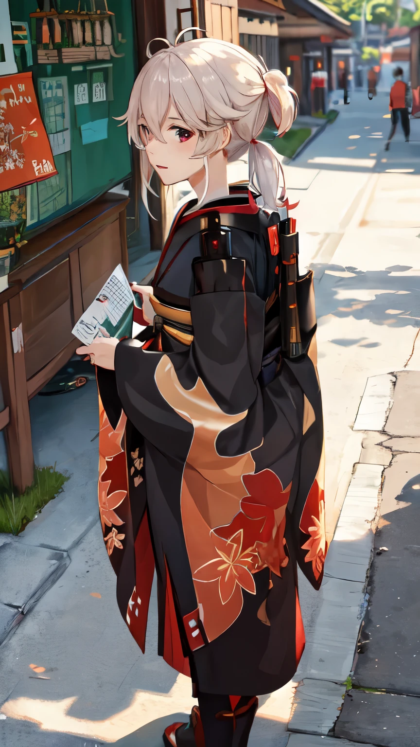 Girl, kimono, fair