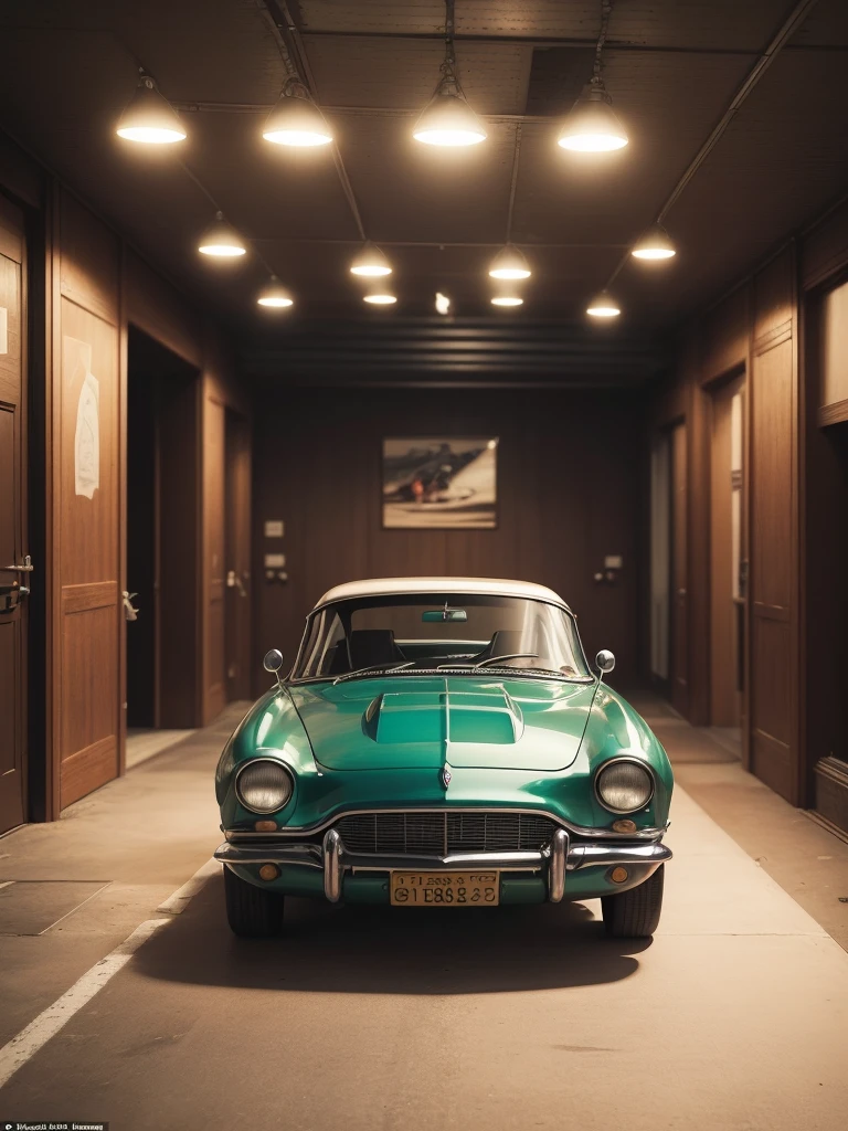 retro:1.3, race cars:1.3, cars, earth and cyan, punk, happy, race track, vintage cars:1.3、retro lighting, ((Imaginative scene)), (( highly detailed: 1.4), (( Masterpiece)), ( beautiful: 1.3), (Photorealistic: 1.4), 8k.