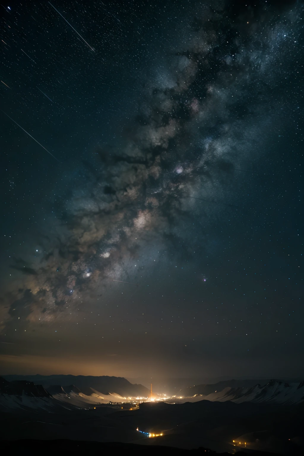 Fondo de estrellas y Galaxias