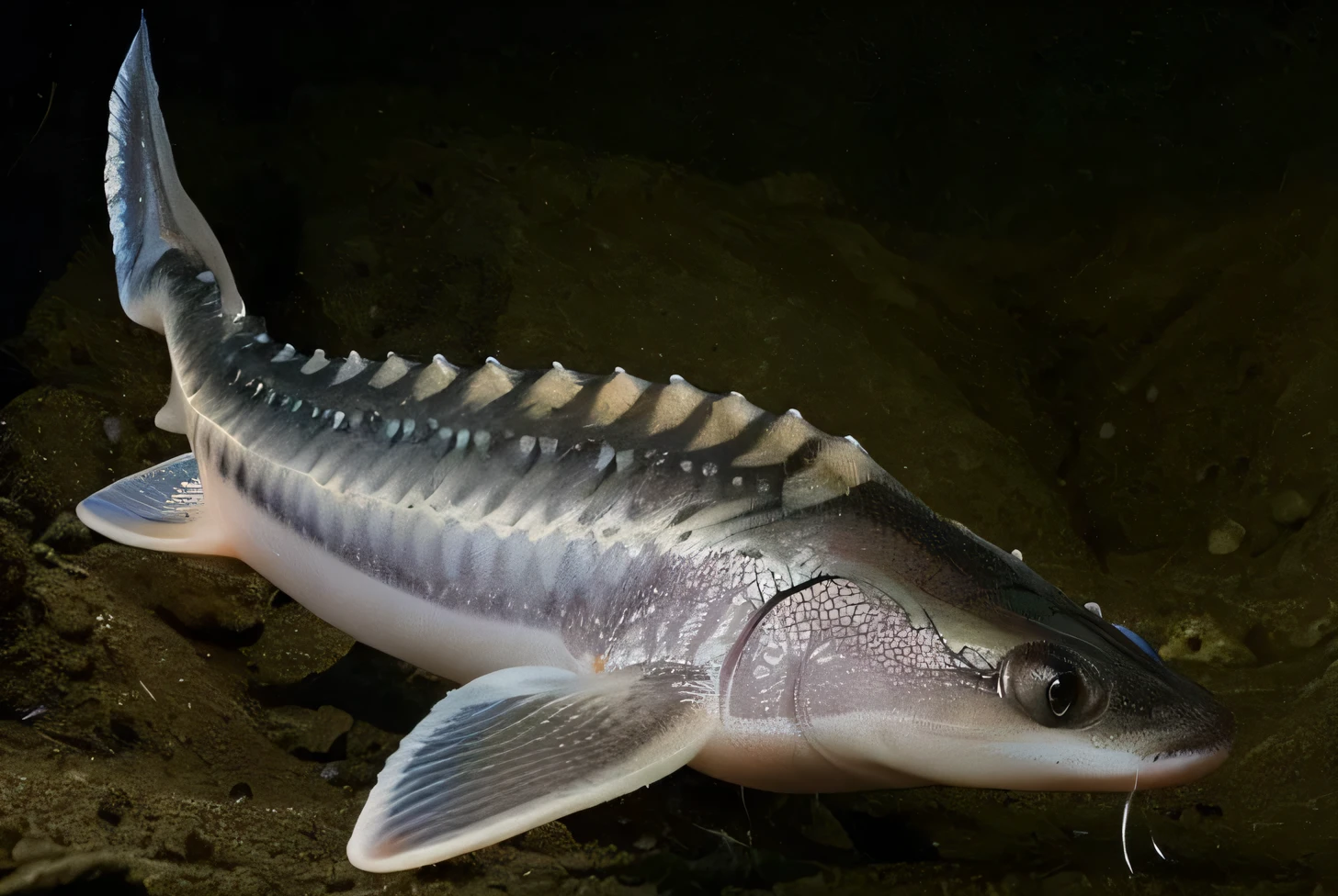 Make this sturgeon fish really beautiful