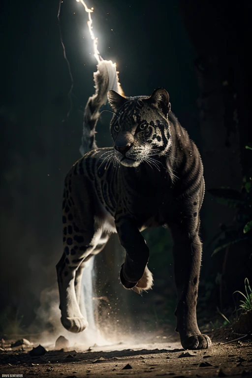 Create coloring images of a black and white Amazon jaguar