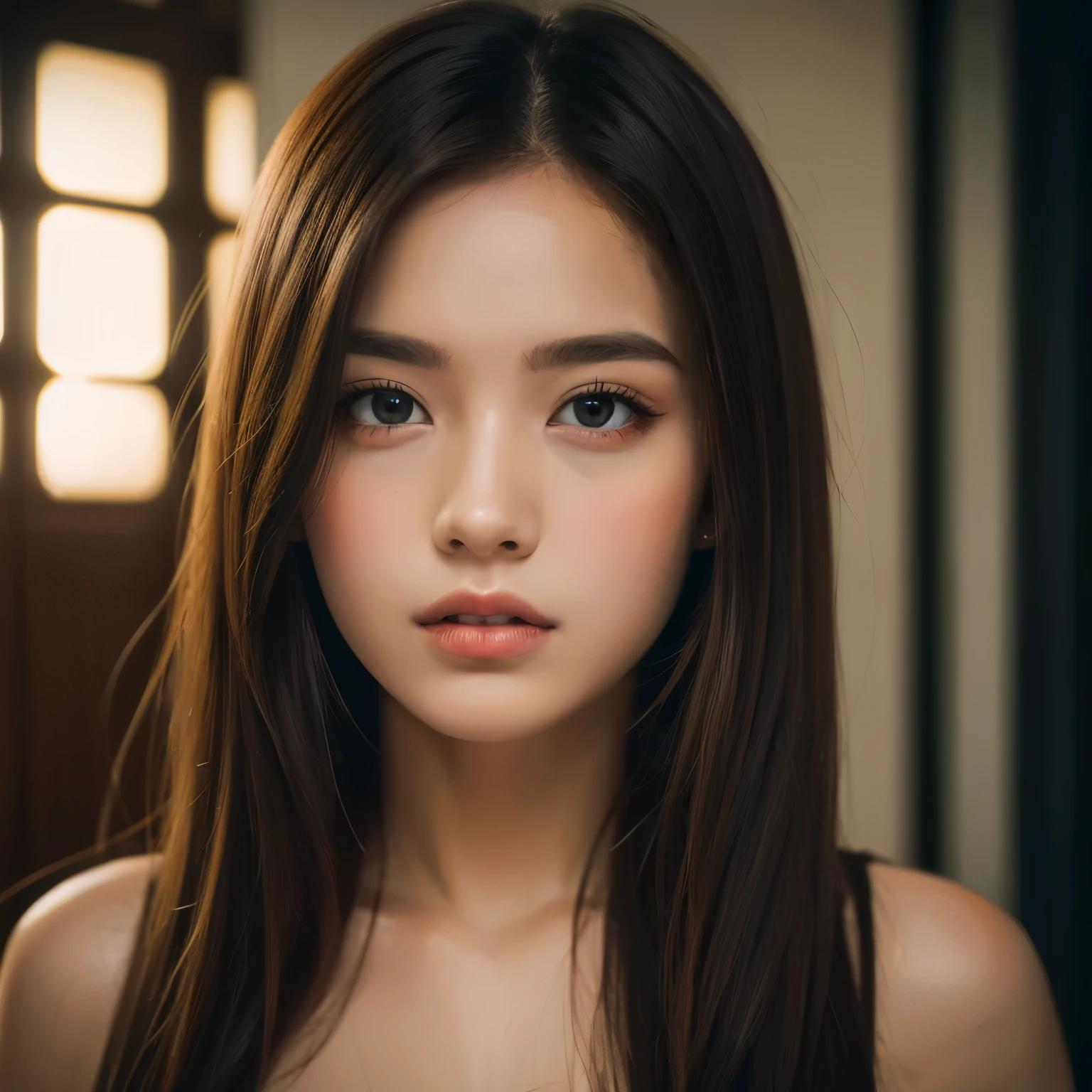 (Masterpiece), photography, high quality, Hyper realistic, RAW Photo, Realistic and detailed portrait of an Iraqi girl, attractive,