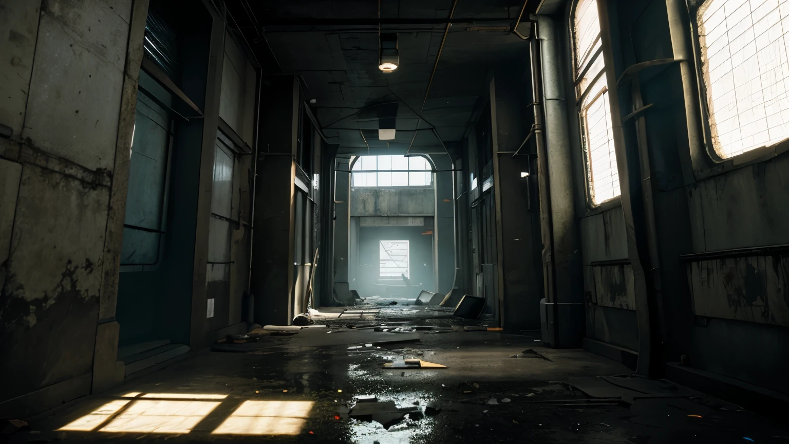 Liminal spaces, half life 2