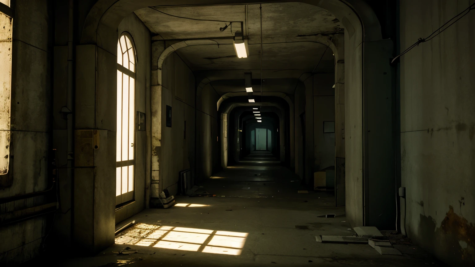 Liminal spaces, half life 2