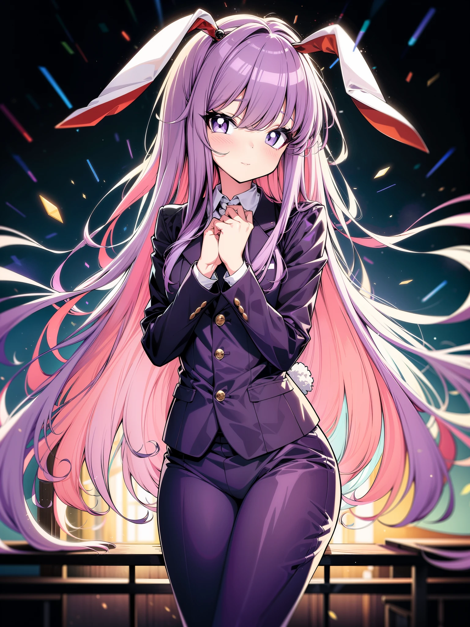 light purple hair