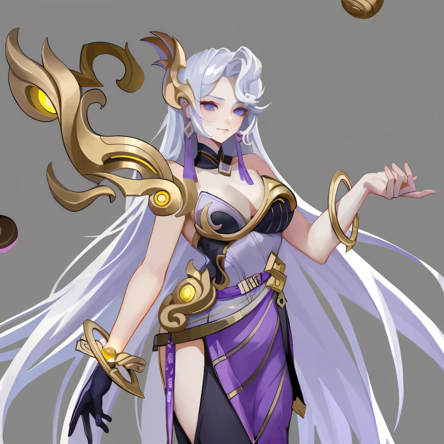 masterpiece,highest quality,niji5,fantasy,Beautiful girl with white hair,Xianxia style