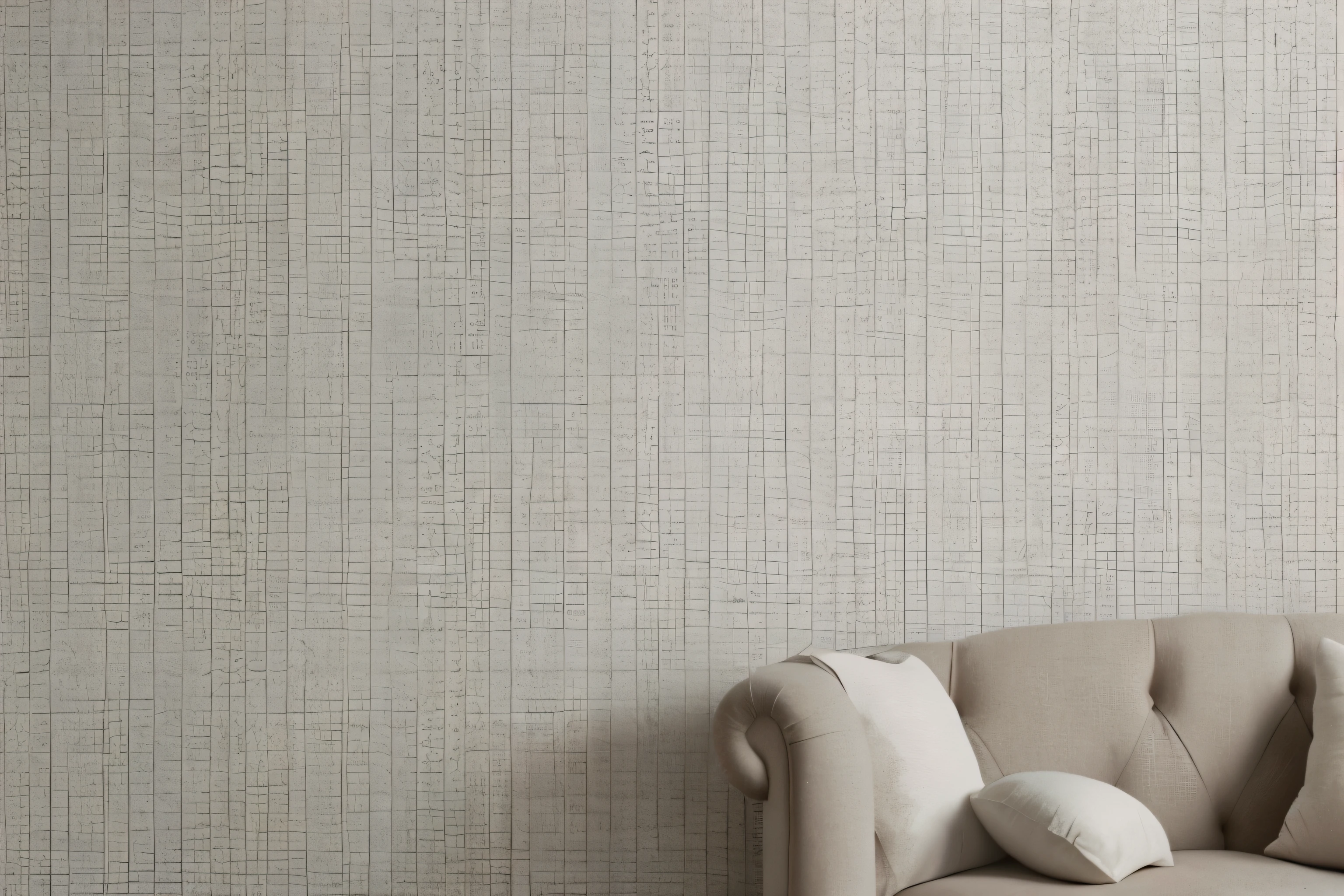 Herringbone pattern wallpaper