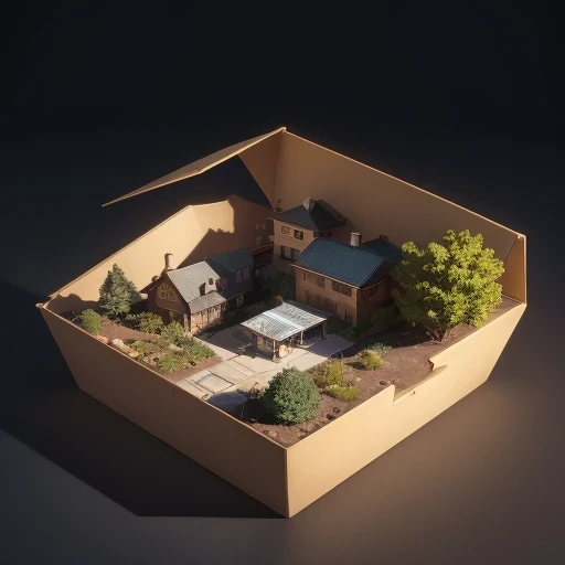 6598年Mars realistic model, (Bifurcation, original photo, best quality, masterpiece:1.4),Steampunk Cyberpunk 6820 City,(CyberpunkMars light:1.3), Mars (related to land),(in a small nature box:1.3),Isometric, small nature, landscape on foundation,landscape,