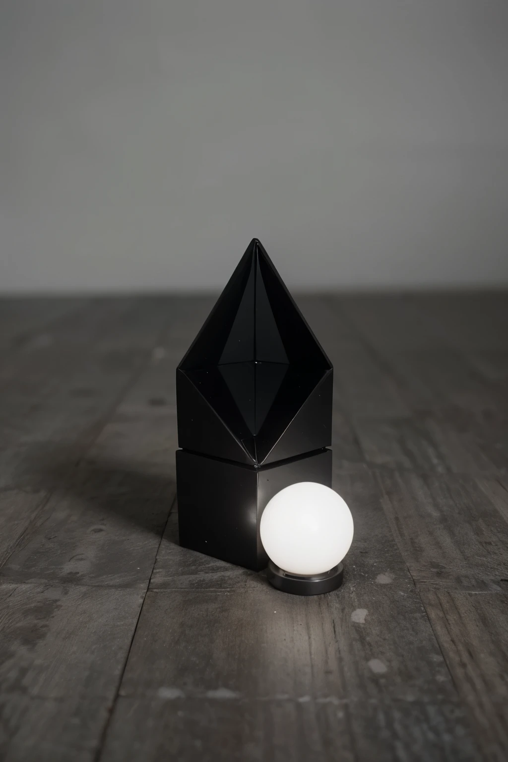 necesito una imagen con las siguientes caracteristicas
-manejo espacial
-repeticion de las formas
-con geometria
-blanco y negro o color
-figuras imposibles
