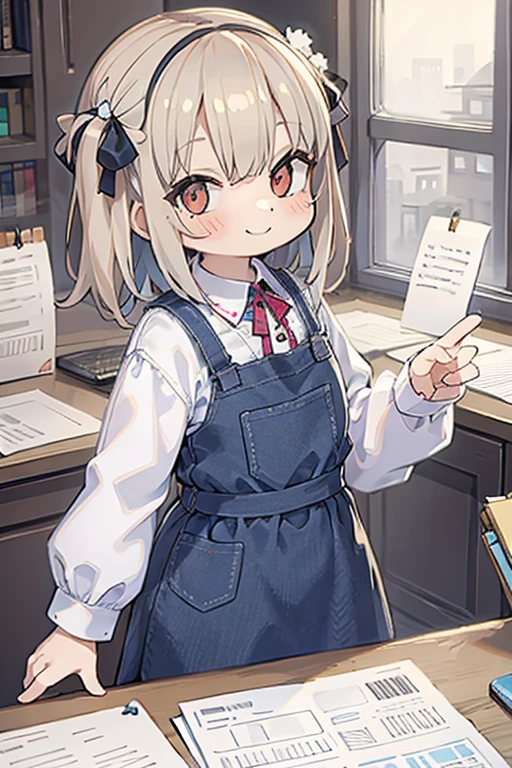paper,girl,smile