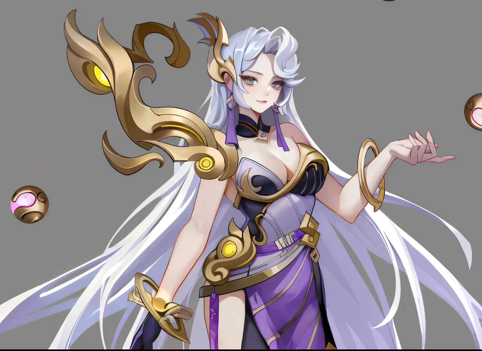 masterpiece,highest quality,niji5,fantasy,Beautiful girl with white hair,Xianxia style,celluloid