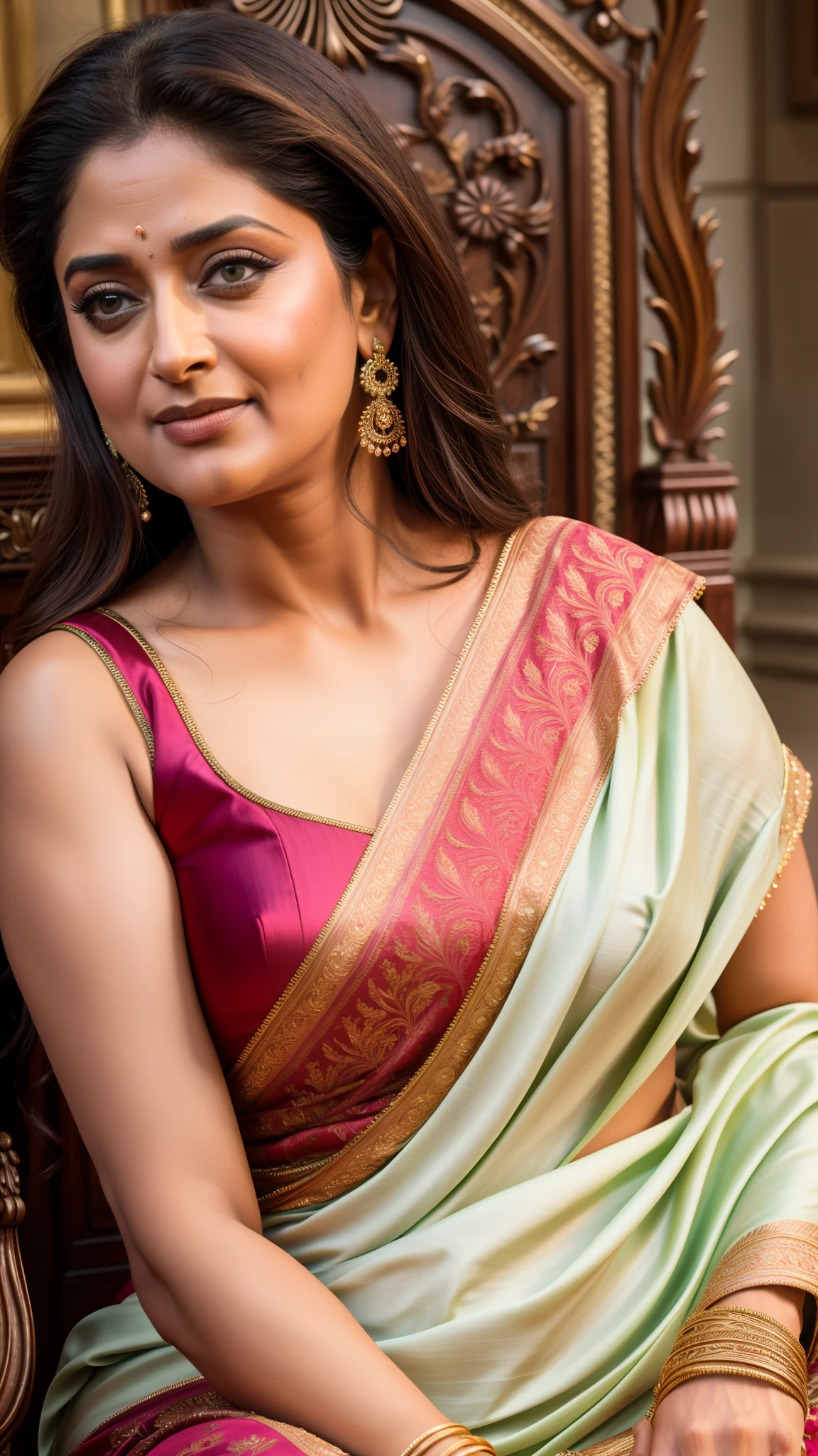 50yo mature MILF Anushka Shetty,((best quality)), ((masterpiece)), ((realistic)), Medusa, full body, the hair  composed of countless small snakes, green eyes, female face,metal carved top, royal aura, trend on artstation , sharp focus, studio photo, intricate detail, very detailed, detailed eye, illustration, very detailed, sharp focus, digital render, professional, 4k