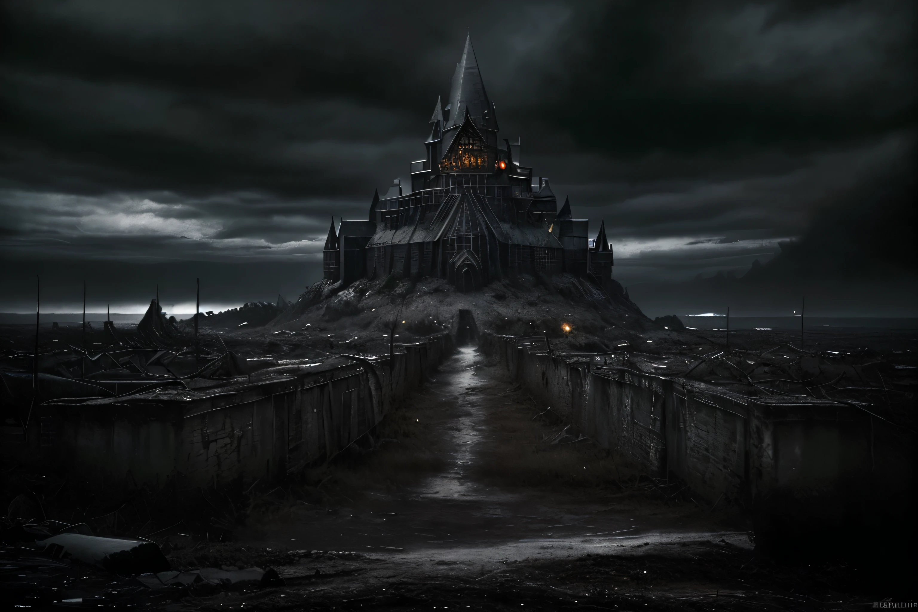 dark fantasy: Emphasizing sharp realism, moral ambiguity, and a sense of foreboding, Often there are anti-heroes and bleak landscapes..