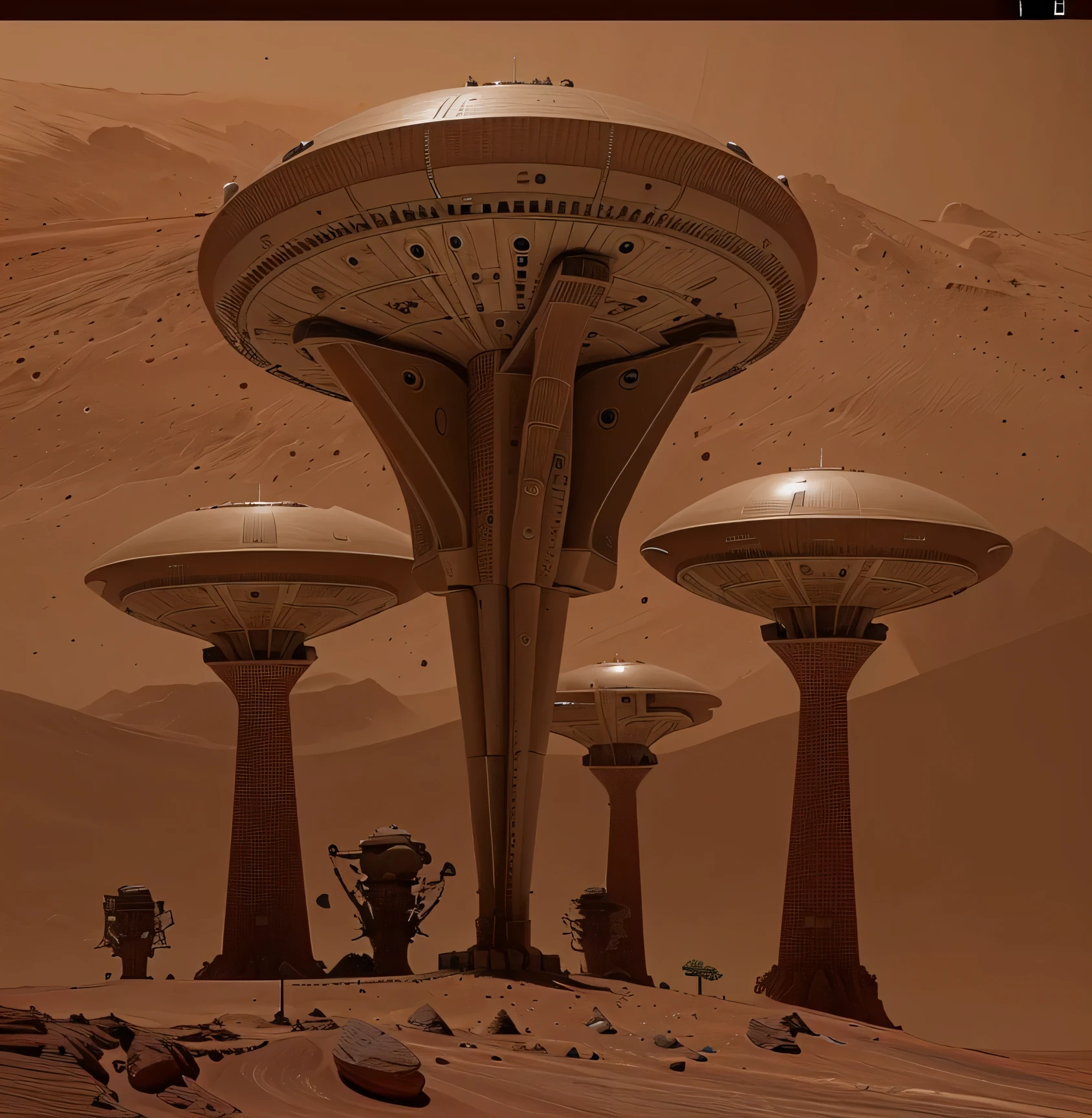 Houses on Mars