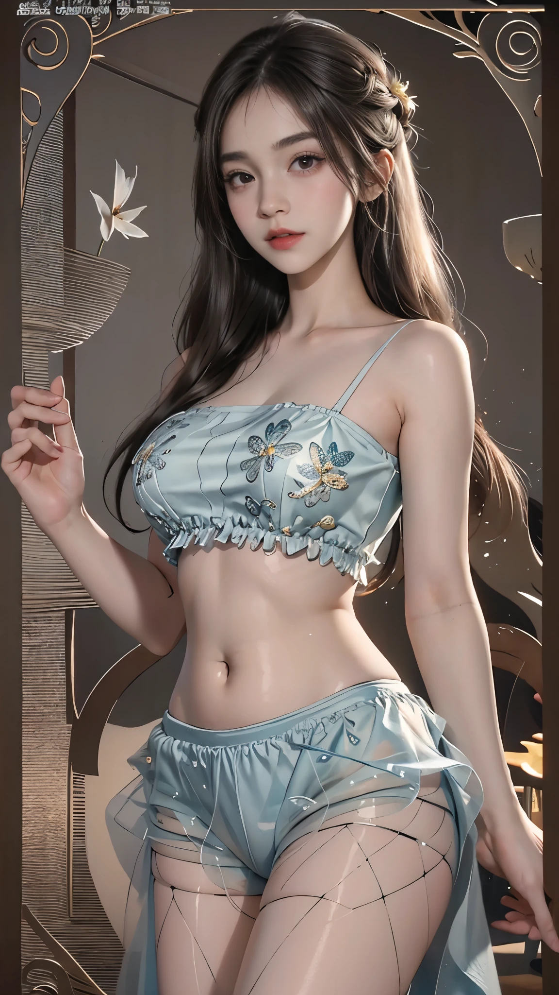 masterpiece，best quality，high质量，high清晰度，high质量的纹理，high质量的阴影，high细节，beautiful details，fine details，Extremely detailed CG，Detailed texture，lifelike的面部表现，lifelike的，rich and colorful，exquisite，sharp focus，(intricate detailake up，PureErosFace_V1:0.5)，(细节美exquisite脸，(细节美exquisite眼睛)，Perfect比例的脸，highDetails of the skin，Details of the skin，Four fingers and one thumb in optimal proportions，emaciated:1.3)，1 girl，************，high，(光滑的abdominal muscles:1.55)，(abdominal muscles:0.5)，pretty，Perfect，high，((bare shoulders)), ((The skirt is short)), (long legs)，(straight legs)，(thin waist)，((White skin))，White skin，((White skin))，(emma watson)，Big breasts，((Caucasian))，light blonde hair，Stand with legs apart，looking at the audience，whole body，Portrait of cute blonde girl，((Standing in the wheat field,Look into the distance))，bloom，orange mist，sports，Wisps of hair，lifelike，high品质渲染，amazing art，high品质，film texture，Fujifilm XT3，dream