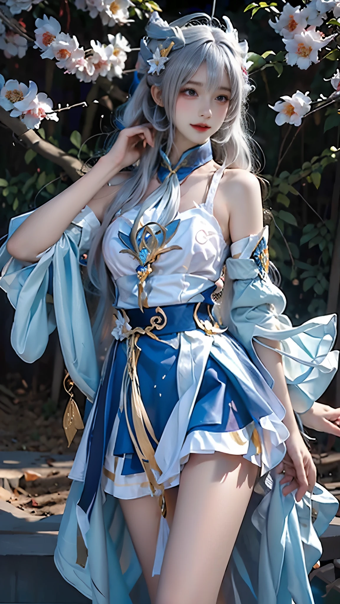 masterpiece,best quality,high质量,high清晰度,high质量的纹理,high质量的阴影,high细节,beautiful details,fine details,Extremely detailed CG,Detailed texture,lifelike的面部表现,lifelike的,rich and colorful,exquisite,sharp focus,(intricate detailake up,PureErosFace_V1:0.5),(细节美exquisite脸,(细节美exquisite眼睛),Perfect比例的脸,highDetails of the skin,Details of the skin,Four fingers and one thumb in optimal proportions,emaciated:1.3),1 girl,17 years old,high,(光滑的abdominal muscles:1.55),(abdominal muscles:0.5),pretty,Perfect,high,((bare shoulders)), ((The skirt is short)), (long legs),(straight legs),(thin waist),((White skin)),White skin,((White skin)),(emma watson),Big breasts,((Caucasian)),light blonde hair,Stand with legs apart,looking at the audience,whole body,Portrait of cute blonde girl,((Standing in the wheat field,Look into the distance)),bloom,orange mist,sports,Wisps of hair,lifelike,high品质渲染,amazing art,high品质,film texture,Fujifilm XT3,dream