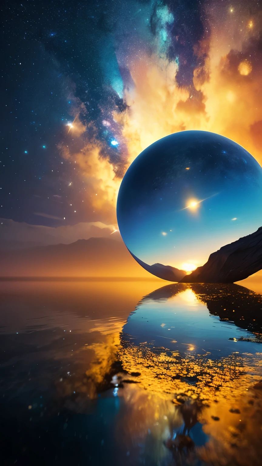 Create images depicting breathtaking and surreal planets. on this earth, The sky is decorated with countless stars, Creating spectacular views that remind you of the wonders of the universe.
An image that aspires to the status of a masterpiece., And for that, Realism should be central. Must pay close attention to every detail, From lighting and delicate shadows that give depth to the scene, Reflections carefully rendered、Enrich the composition。.
Colors should be bright and rich, Highlighting the surreal beauty of Earth. To evoke a sense of magic and enchantment、Must apply a subtle shine. The sky is decorated with magnificent clouds、Should give dynamism to the scene.
To create the wonderful scenery you want、The representation of the stars in the sky is essential. Each star must be meticulously rendered, Contributes to the heavenly atmosphere of the image. How to create attractive visual effects、Symmetry and depth of composition should be explored.
To achieve a great level of realism、We recommend using advanced rendering techniques。. To enrich each element of the image、Detailed textures should be used