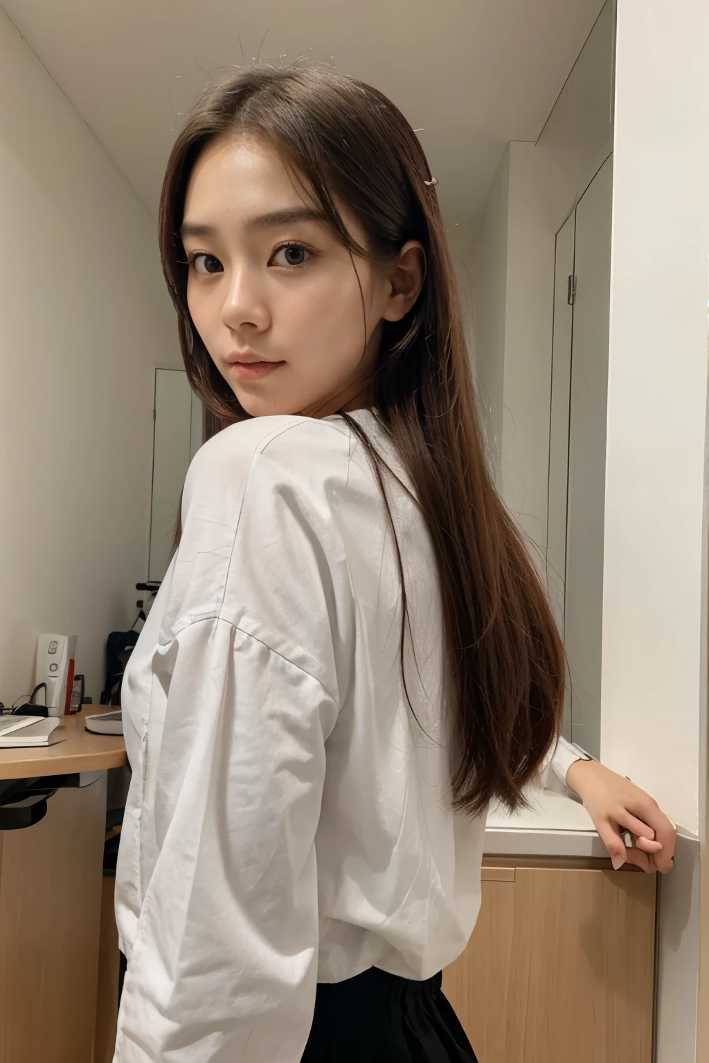 beautiful danish korean AI Influencer girl Christina Kim