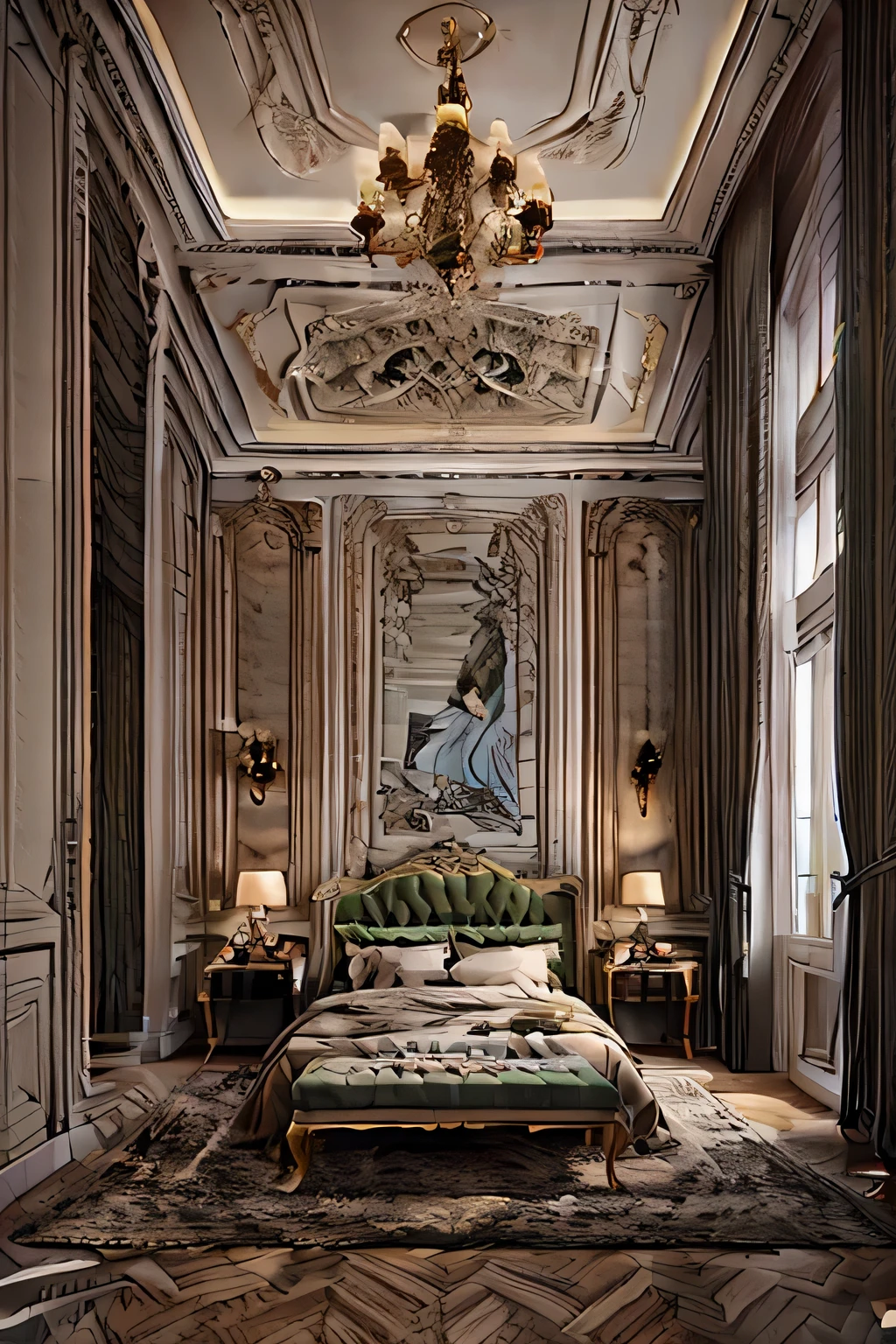 Neoclassical interior