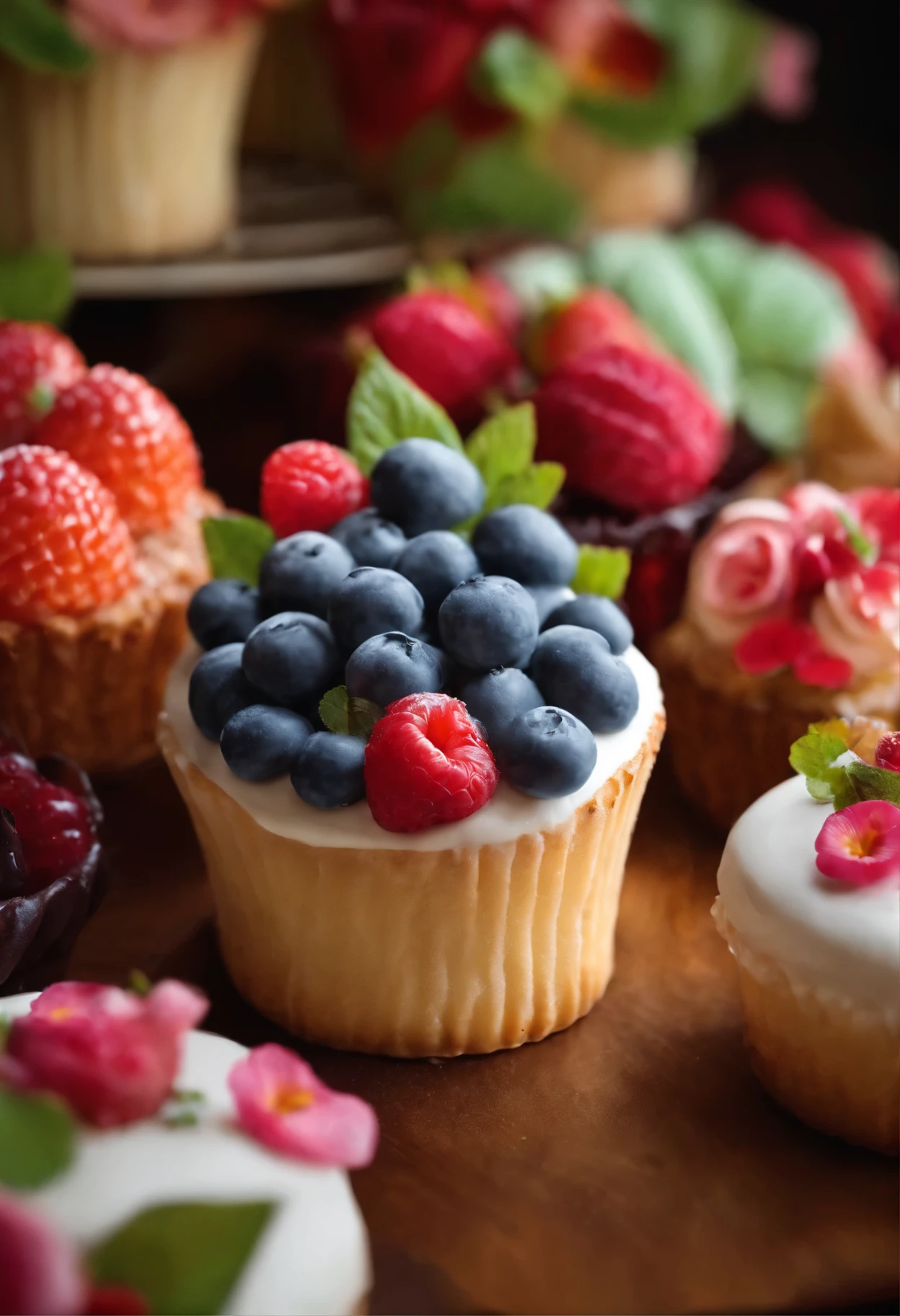 Cakes sweets pastries