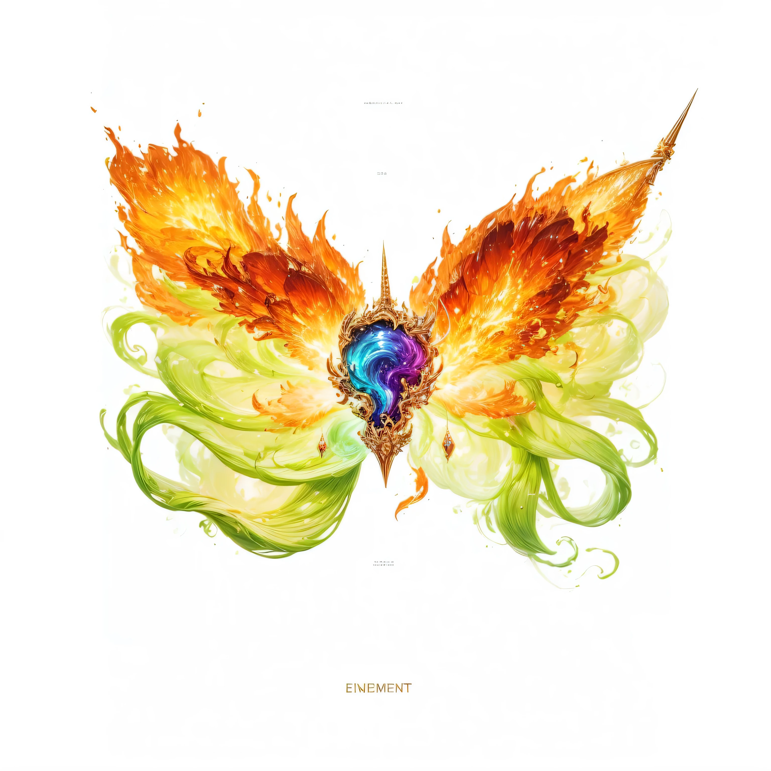 Pegasus planet，universe space，green galaxy，Green Planet，Many shining little stars
