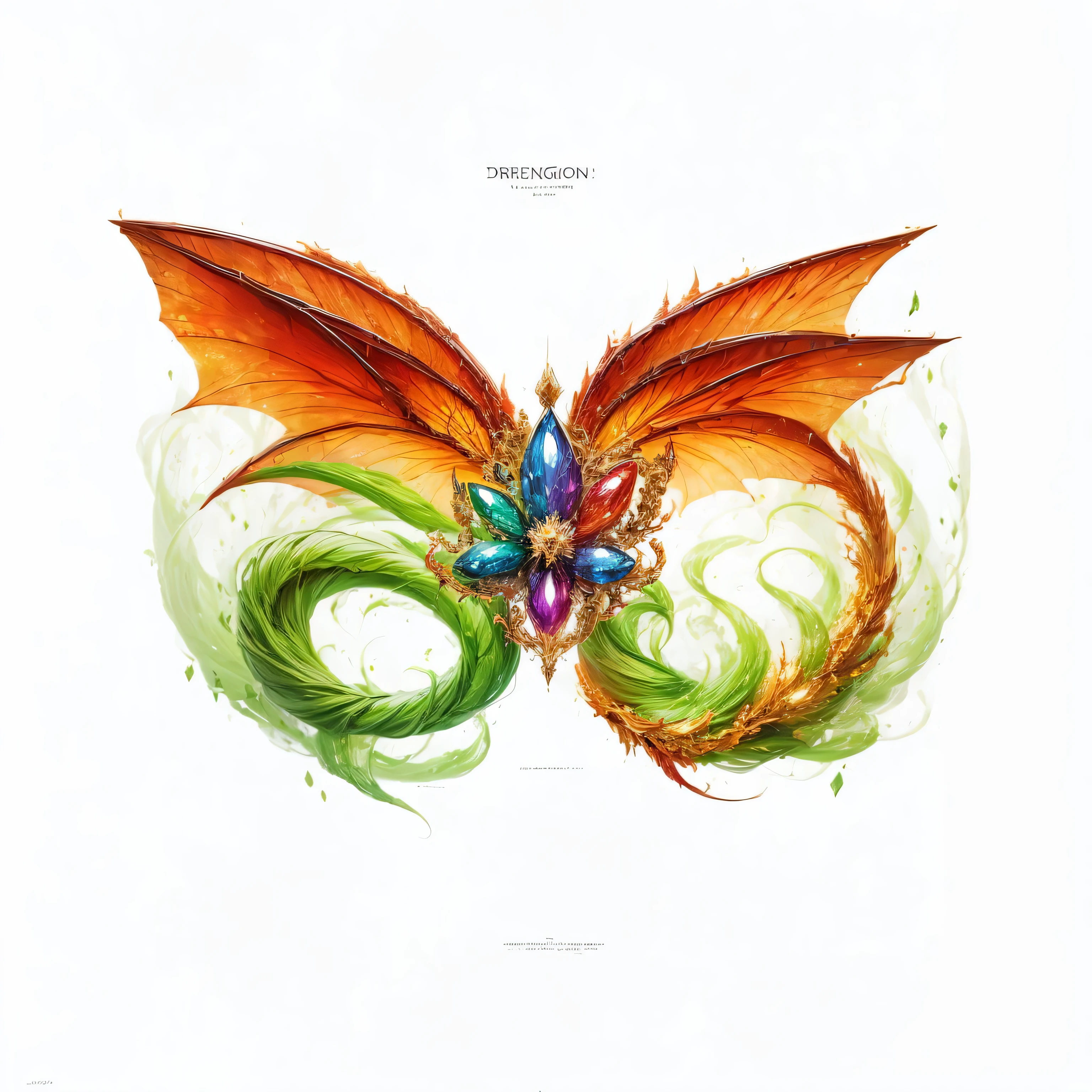 fire dragon element,Dragon Wings,magic,dragon burning