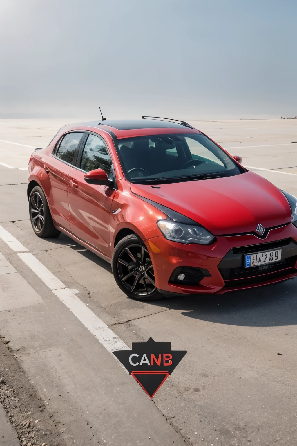 Make a modern logo with the name CarBug