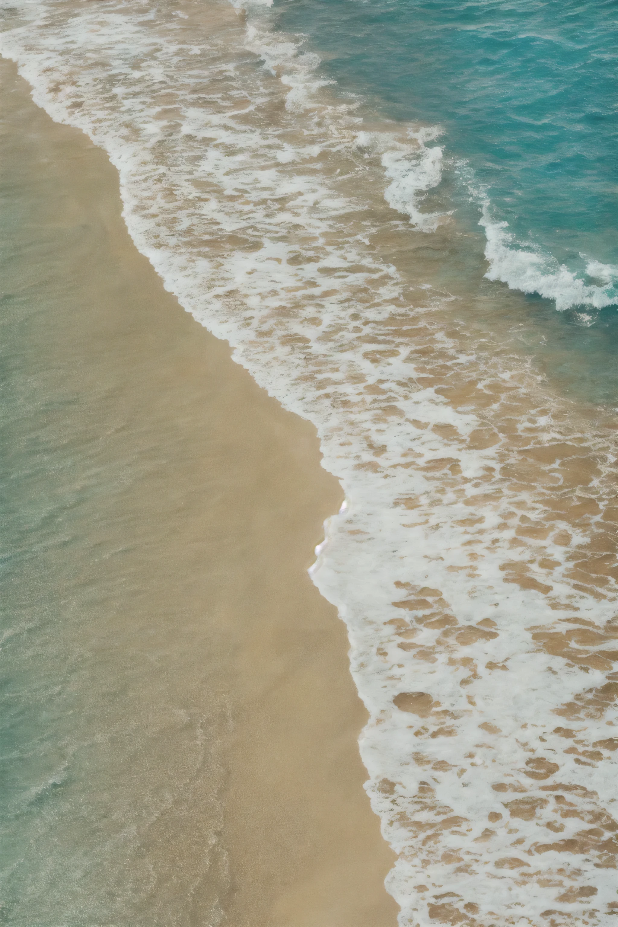 sand and sea, pristine rippling waves, photos of ocean, Wave crests and sea foam, soft sand coastline, sand swirl, beautiful ocean, rippling waves, Beautiful waves in the sea, Detailed sea, calm sea and beach background, beach aesthetic
