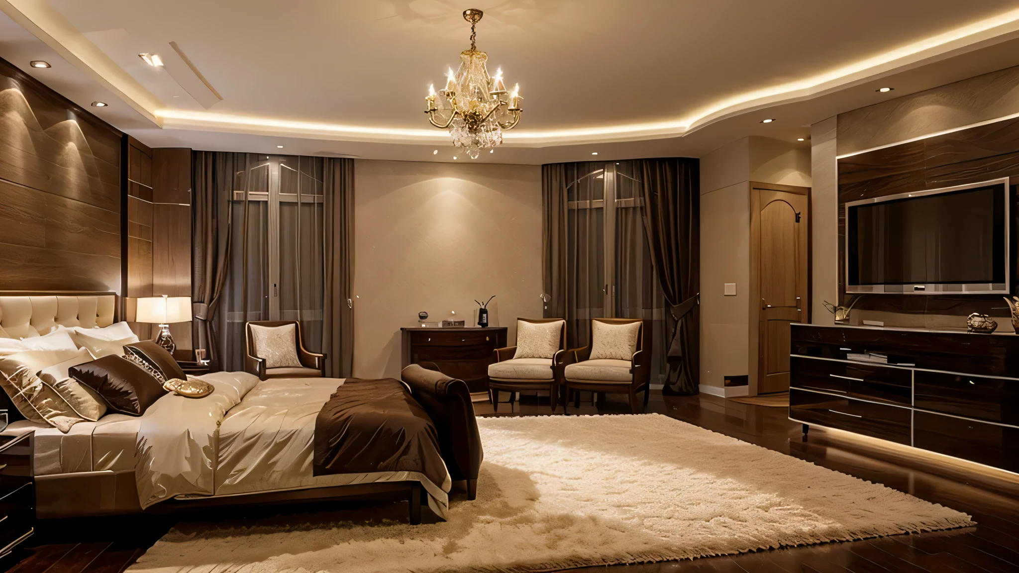 luxurious bedroom